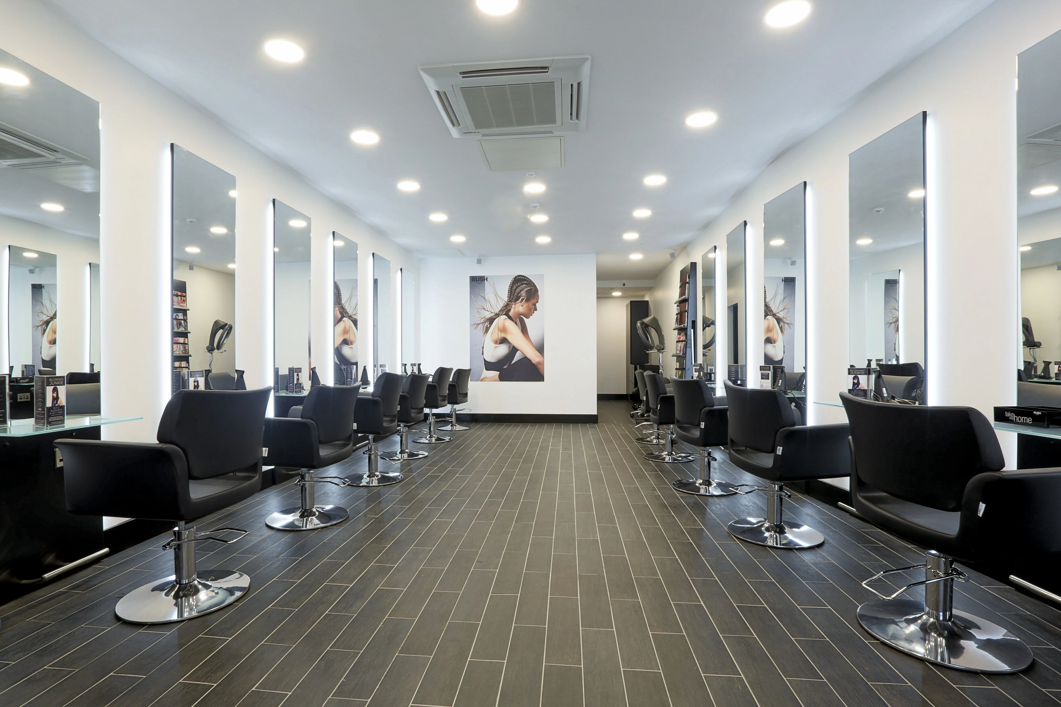 The new Shepherd's Bush salon will take after the luxe finish of the Crystal Palace salon.