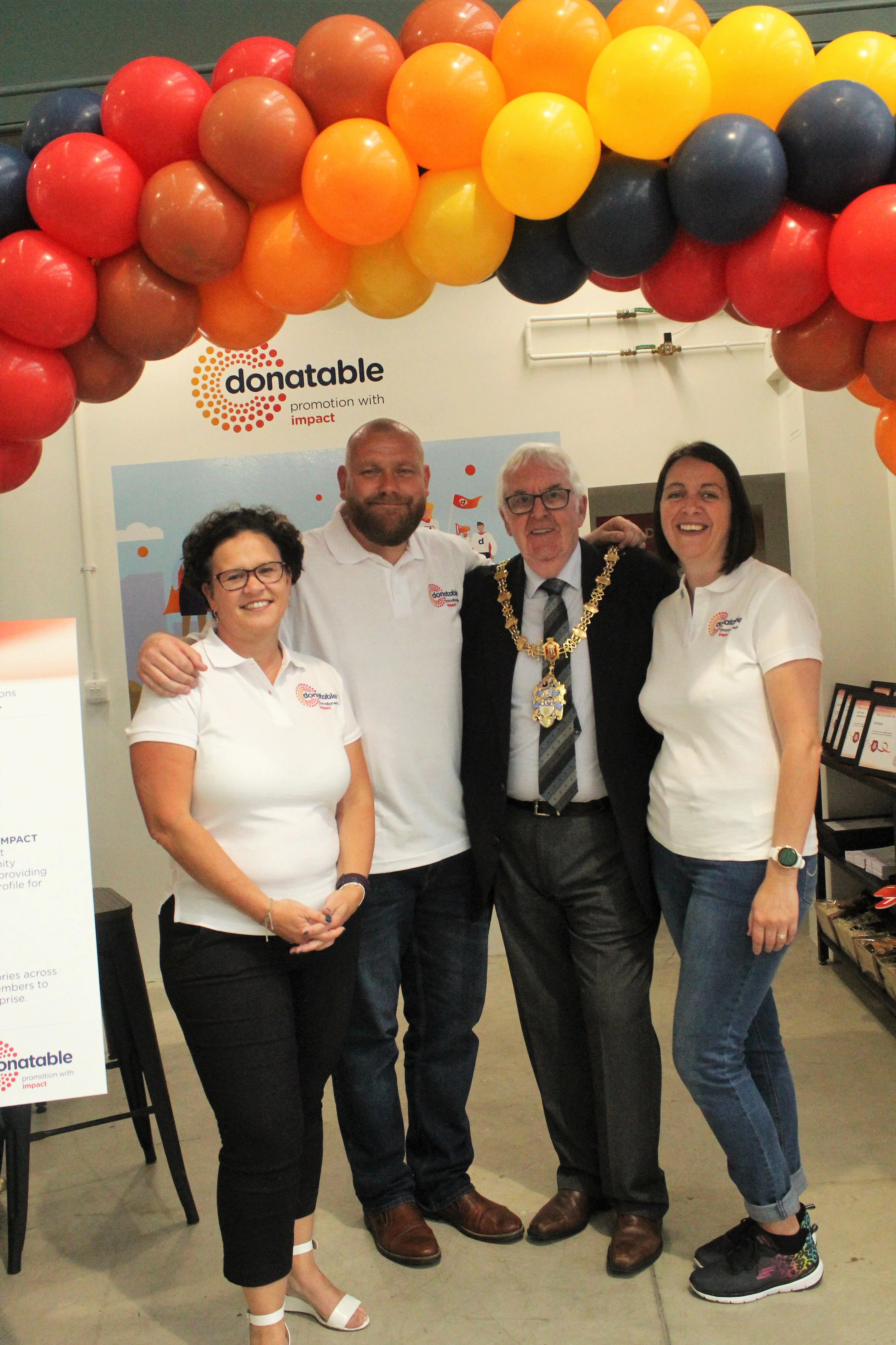 Donatable founders receive support of Cllr Tom Dunlop as they launches new Cheshire social enterprise