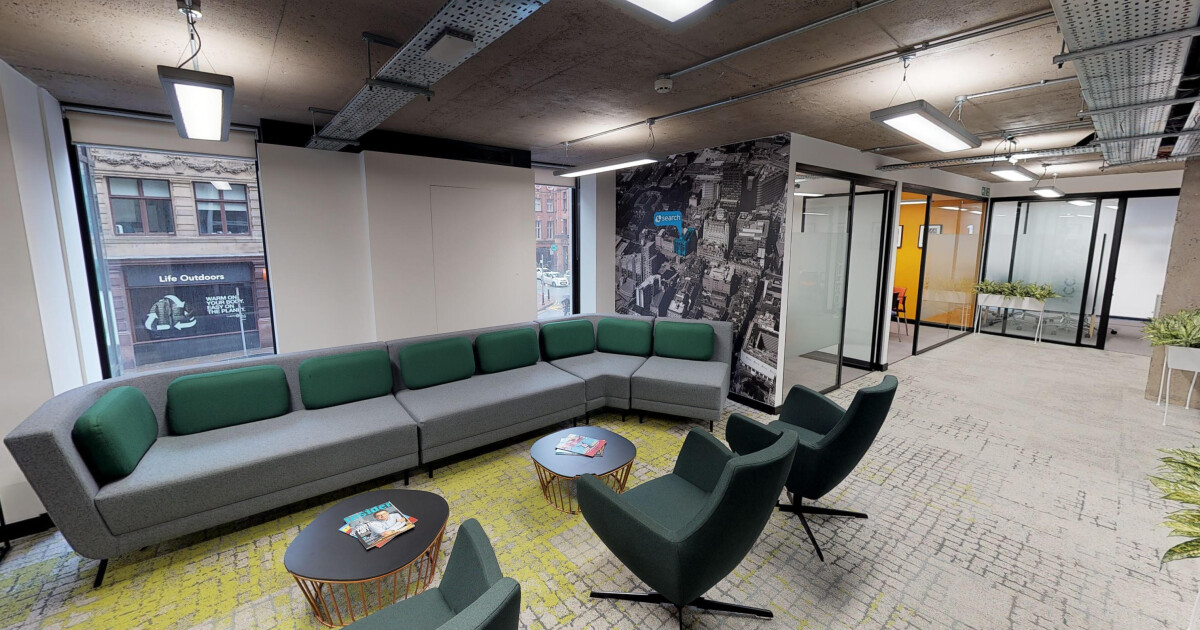 Unusual new Manchester city centre office for recruitment consultancy