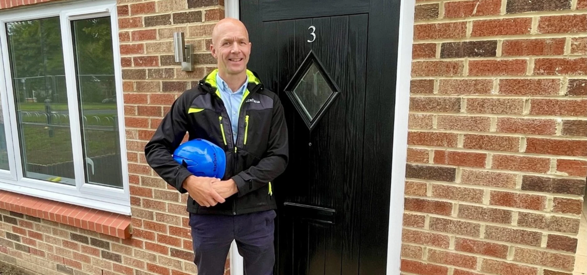 Bernicia News Image - Jeff Boyd, Bernicia Development Director, outside new Bernicia homes.jpg