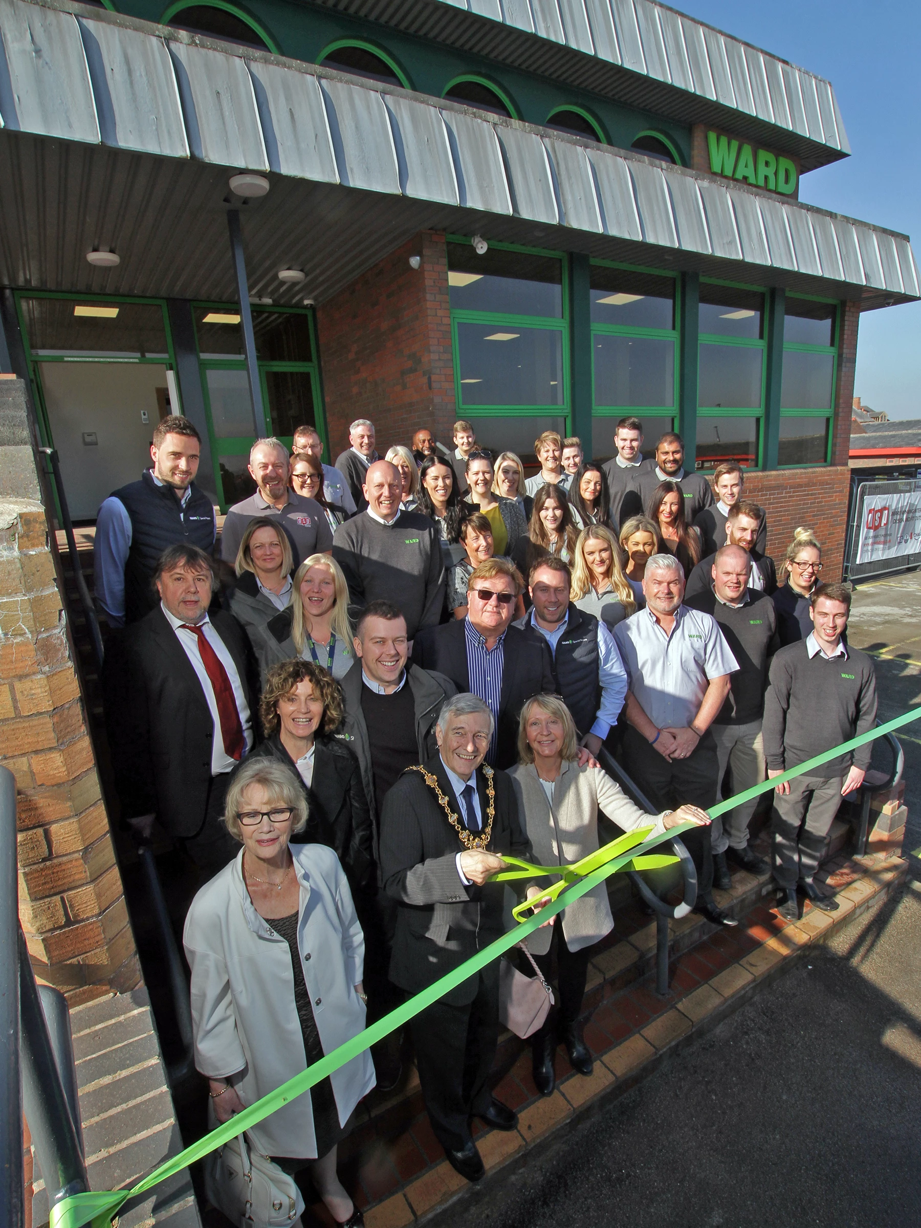 Ward opens news offices in former leisure centre 