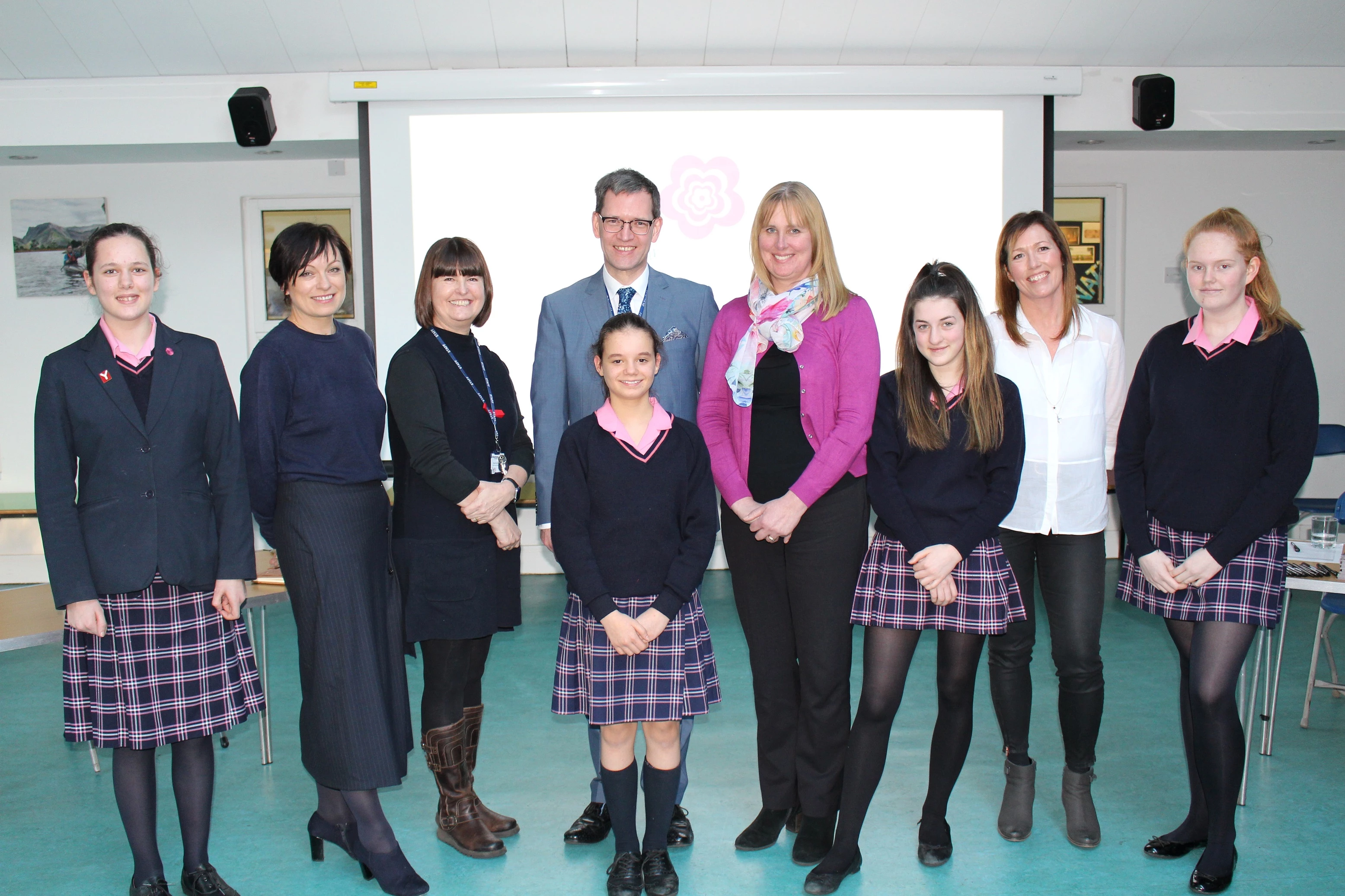 Westfield School pupils had a visit from North East businesswomen to discuss careers and goals