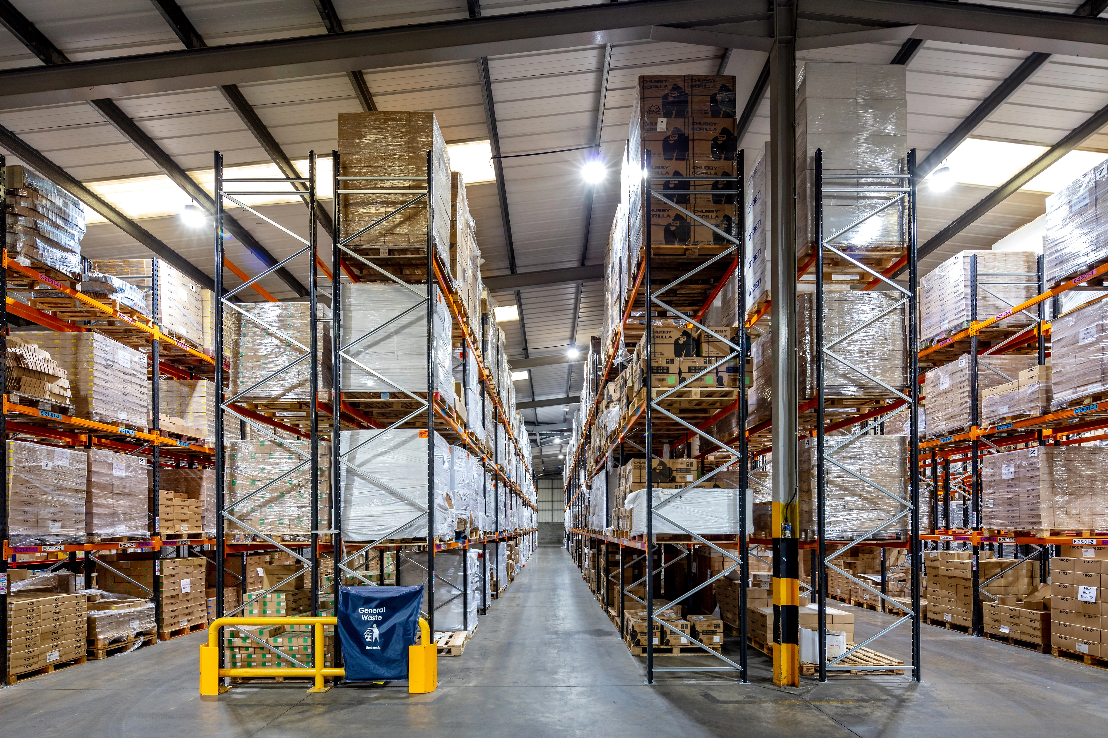 Origin's new warehouse facility in Scunthorpe