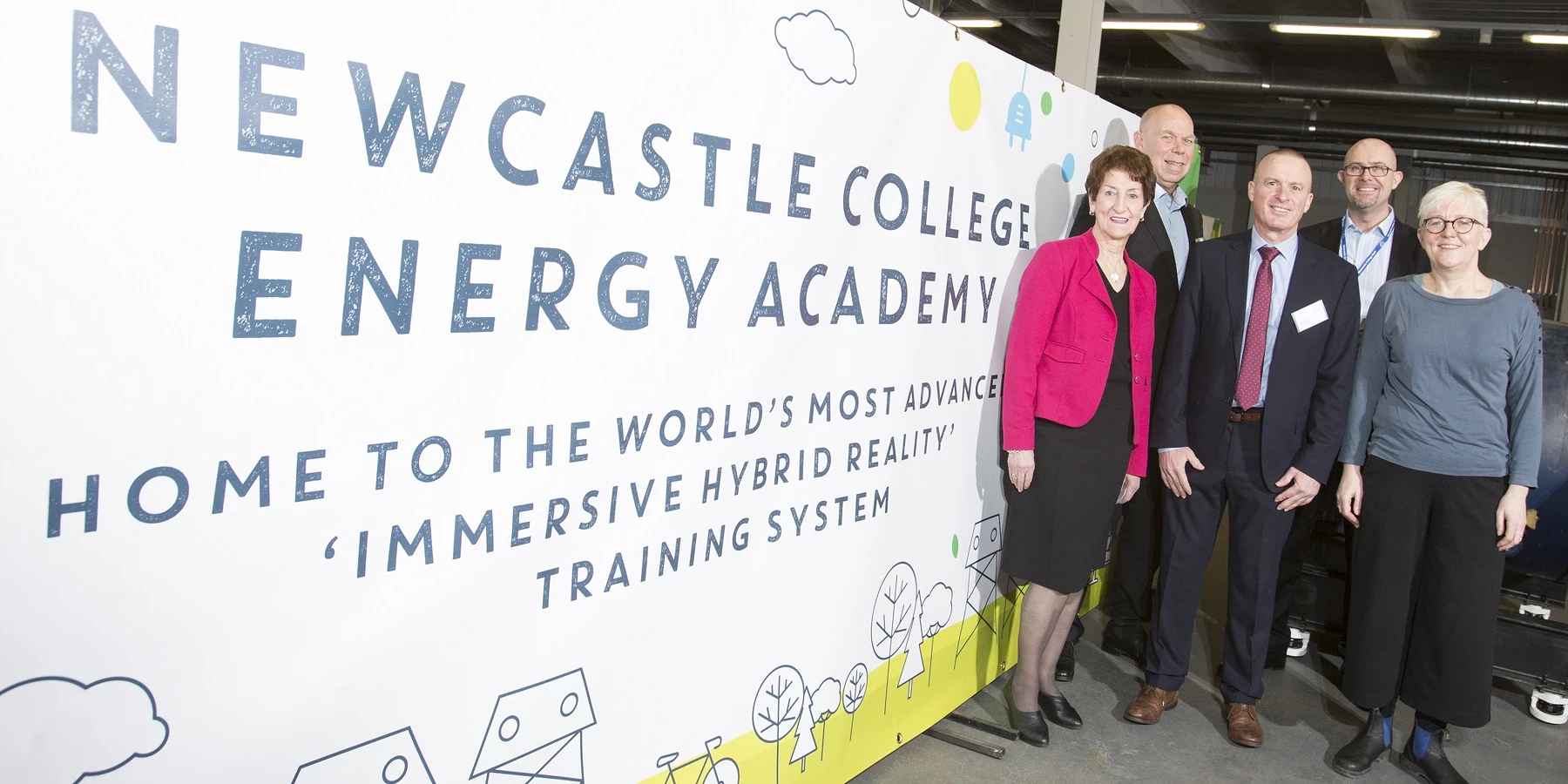 Newcastle College and ORE Catapult Launch the iHR System at the Energy Academy