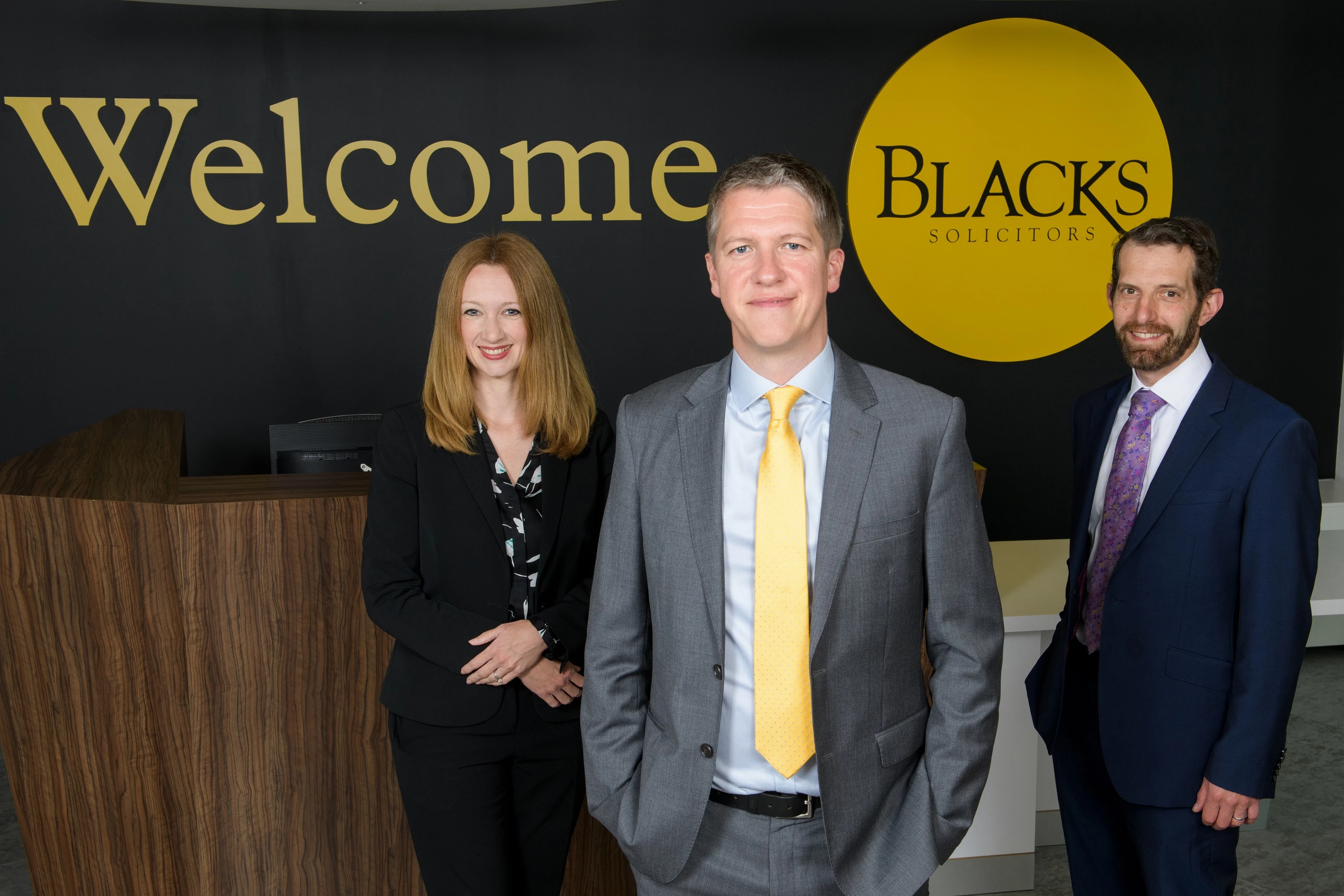 L-R: Katy McPhie (Senior Associate), James Cook (Head of Planning), Nick Dyson (Head of Commercial Property)