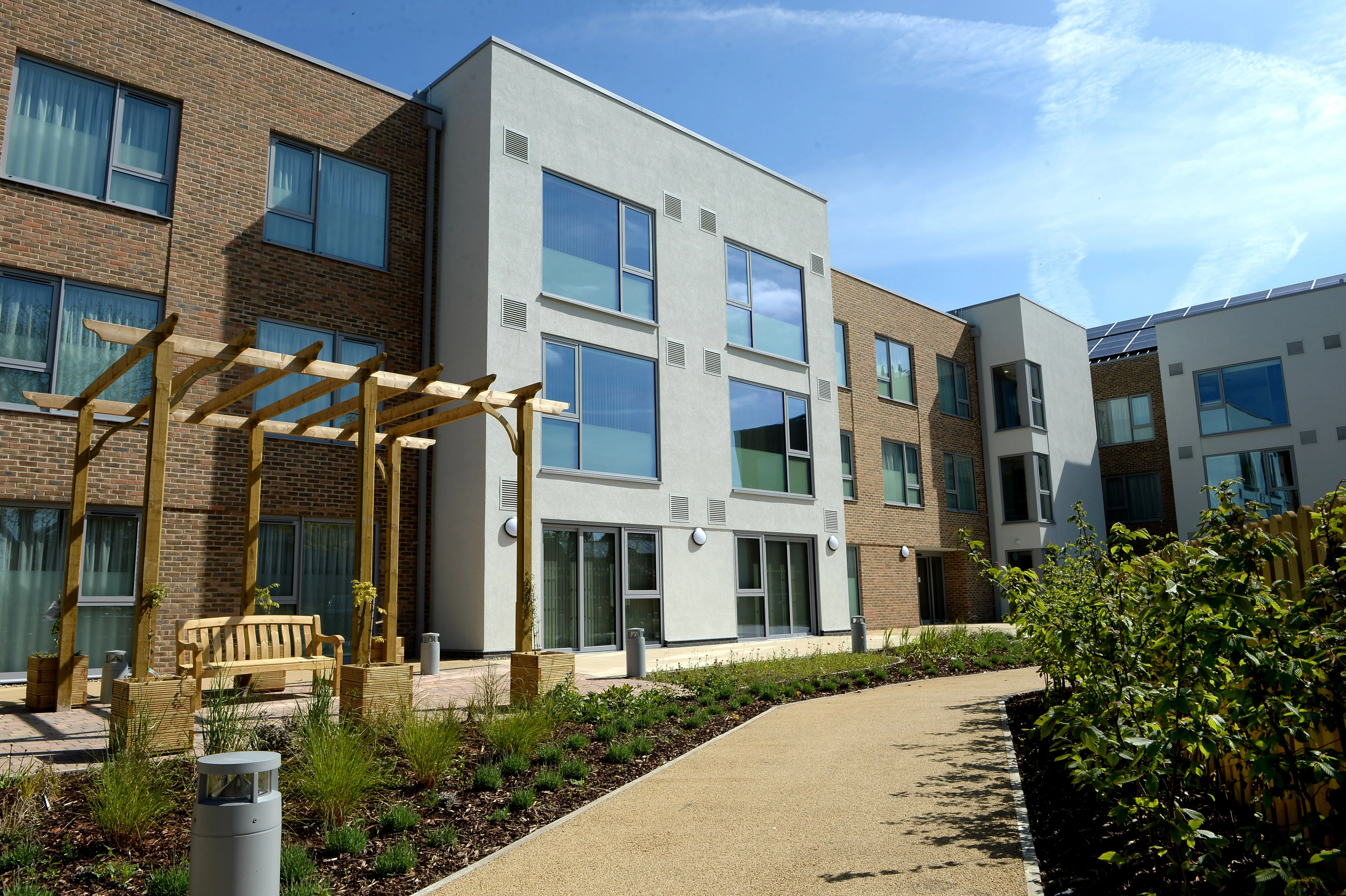 The new care home in Enfield.