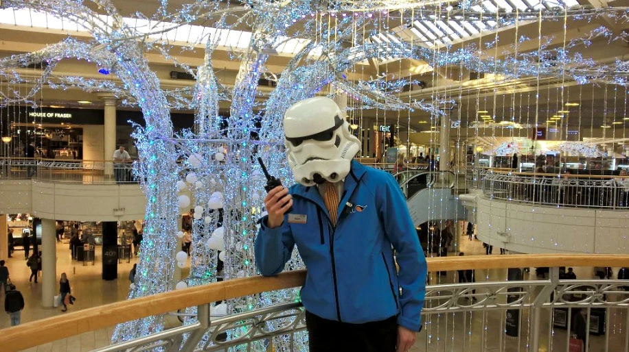 intu Metrocentre staff embrace the dark side for the new Star Wars film