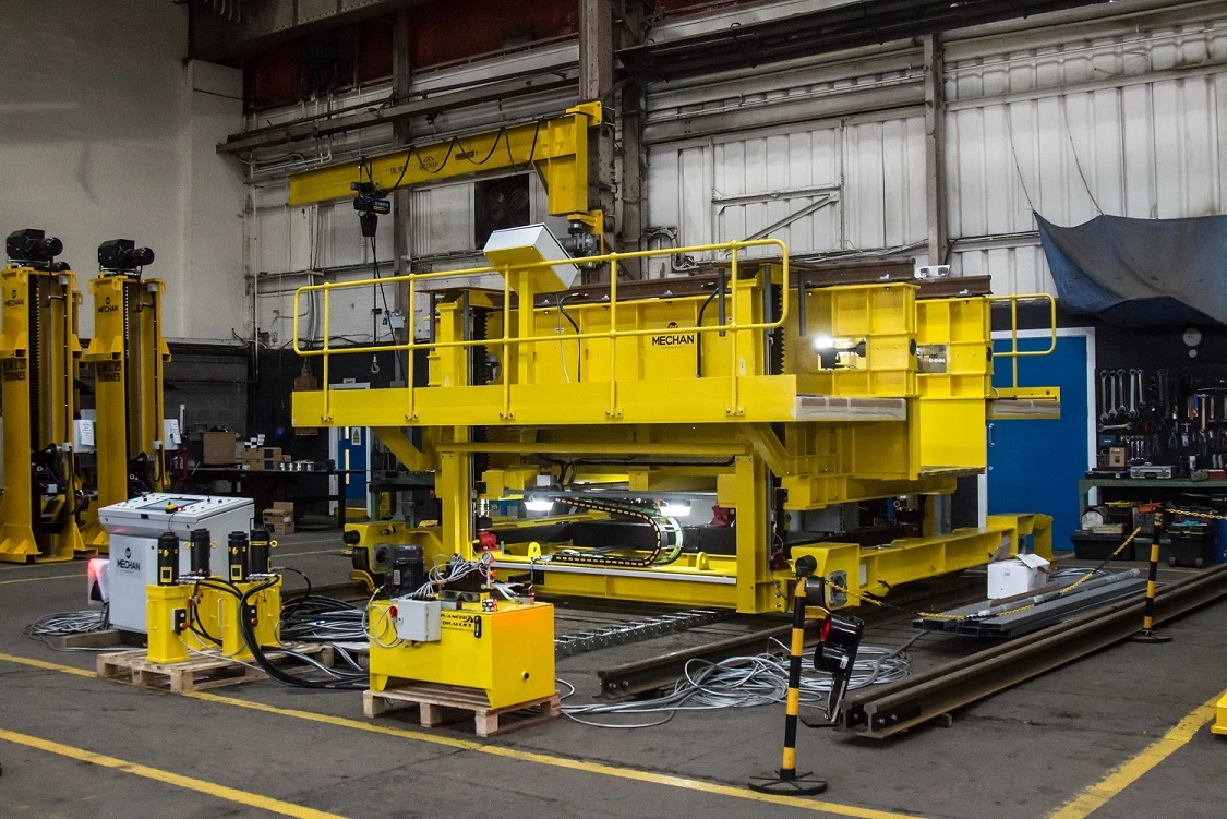 Mechan's bogie drop for Cairo Metro, following successful factory acceptance tests. 