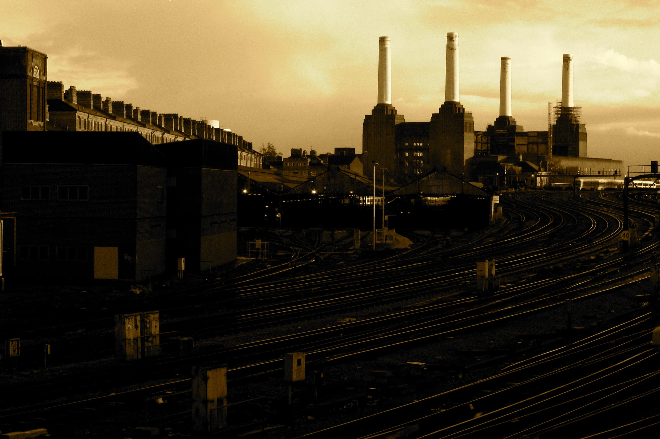Battersea Power Station.
