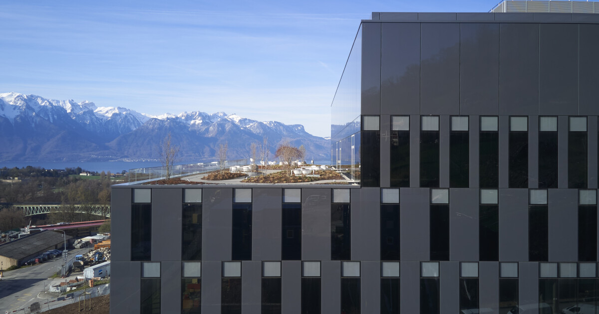 New Merck biotech building opens on shores of Lake Geneva featuring ...