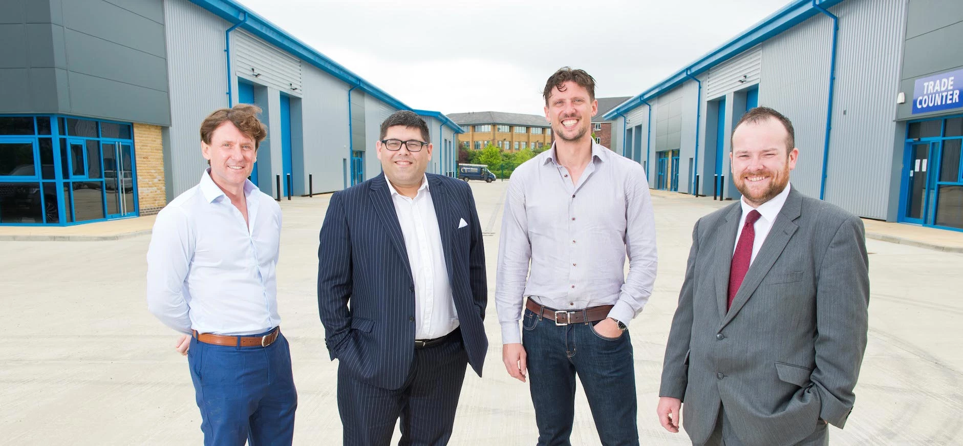 Jimmy Marshall (Frank Marshall Estates), Simon Mydlowski (Gordons LLP), Edward Marshall (Frank Marshall Estates), Jonathan O’Connor (Walker Singleton).