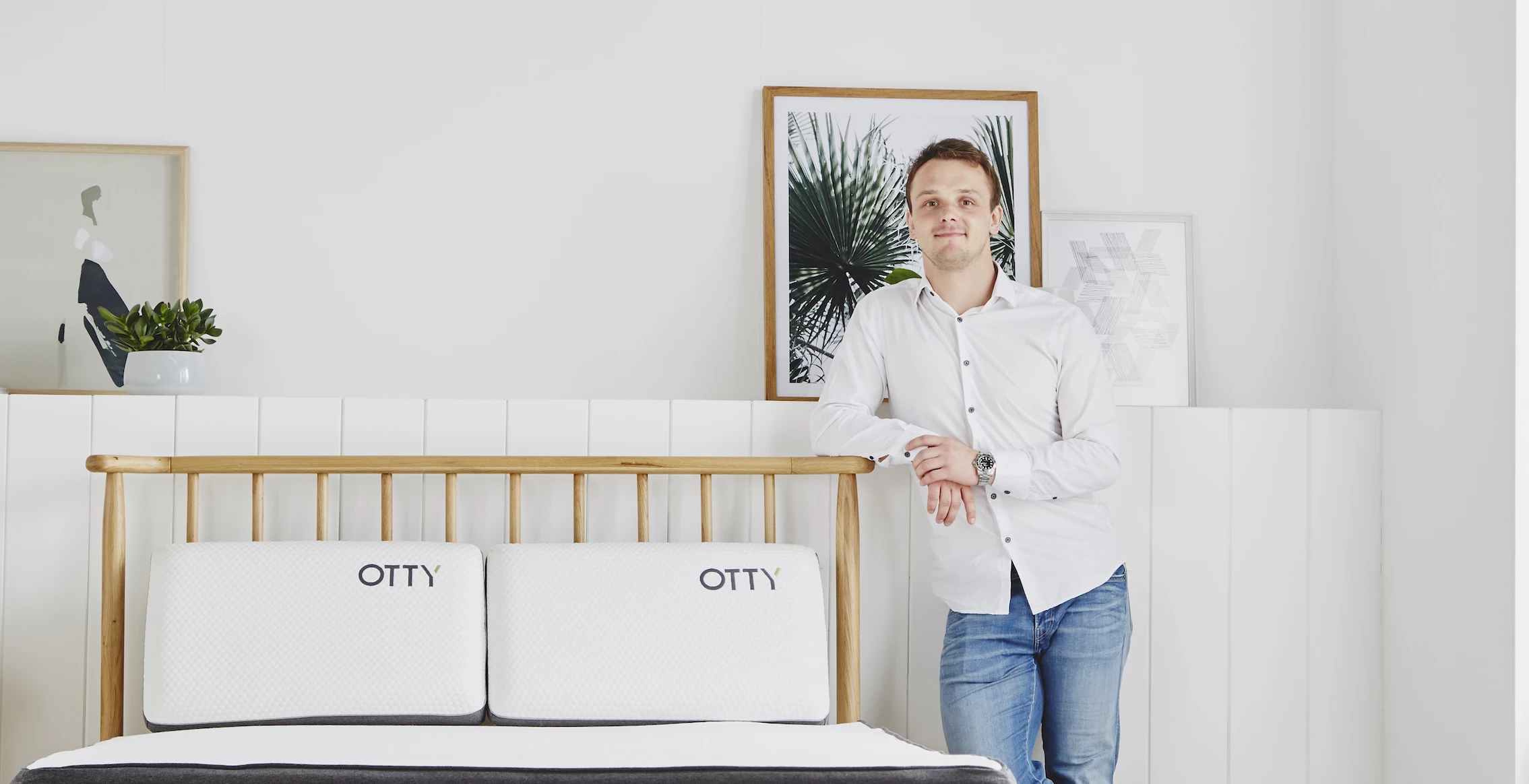 OTTY Sleep founder Michal Szlas