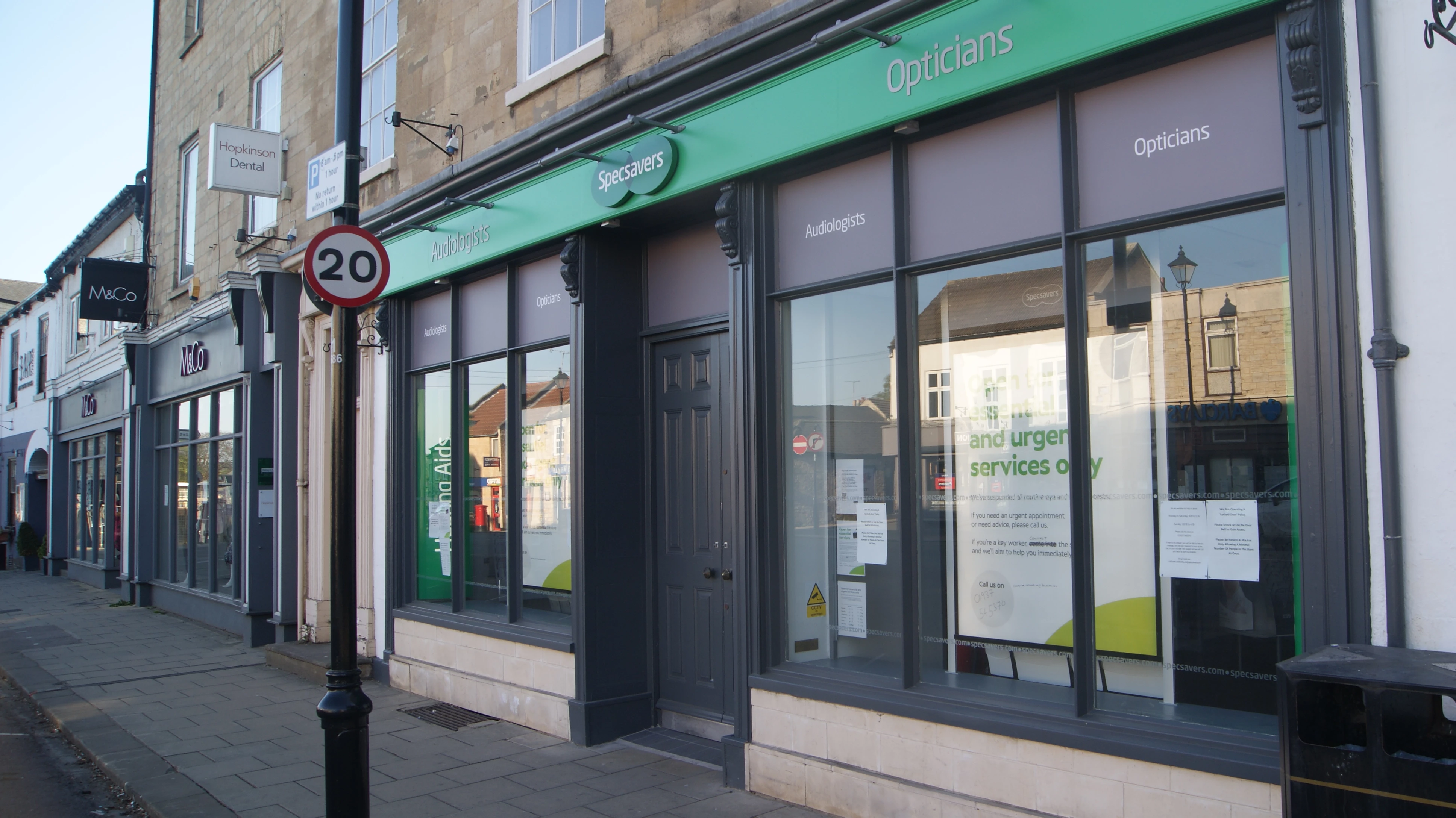 Specsavers Wetherby, 21 Market Place, Wetherby, West Yorkshire.