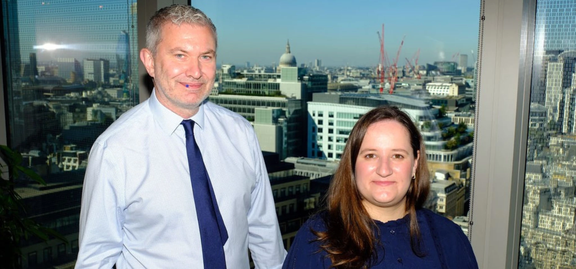 David Thomas and Joanna Ziobro from Switalskis' London office.