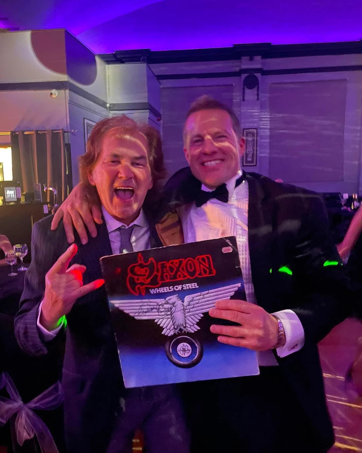 Graham Oliover from Saxon - Gala Tent CEO Jason Mace