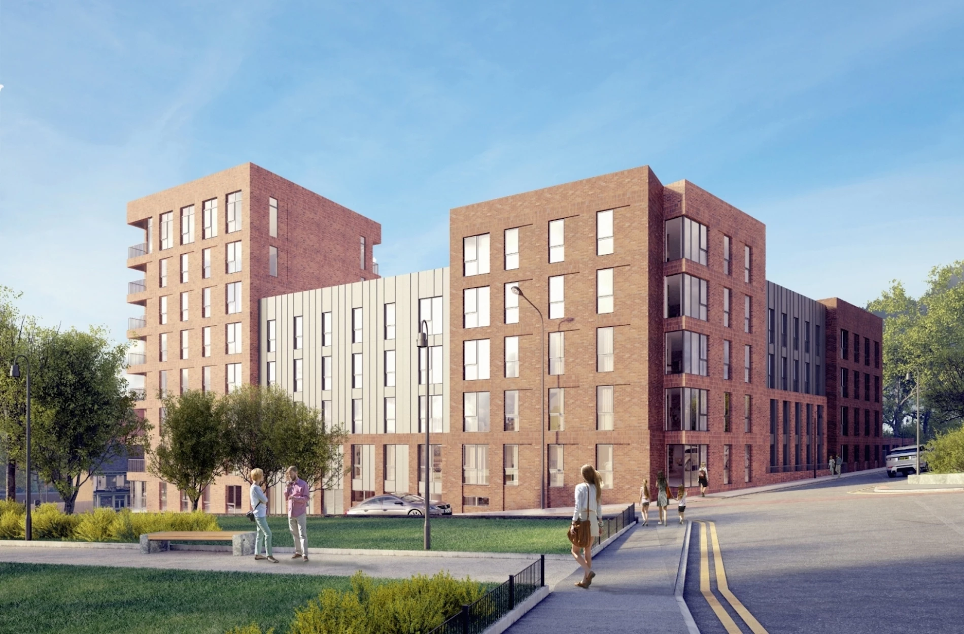 The £19 million scheme of 131 apartments is called Great Central. 