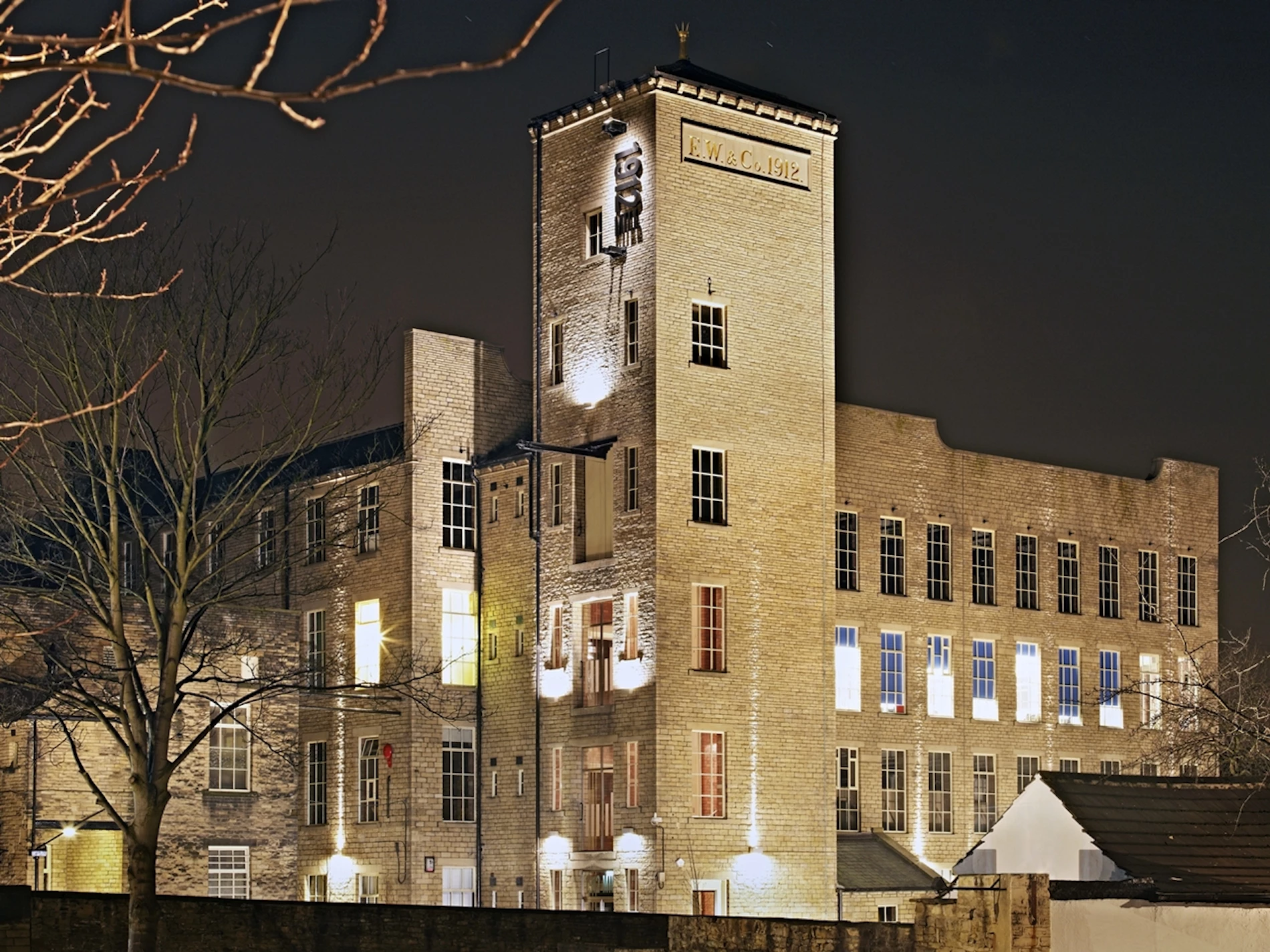 Sunny Bank Mills’ 1912 Mill.