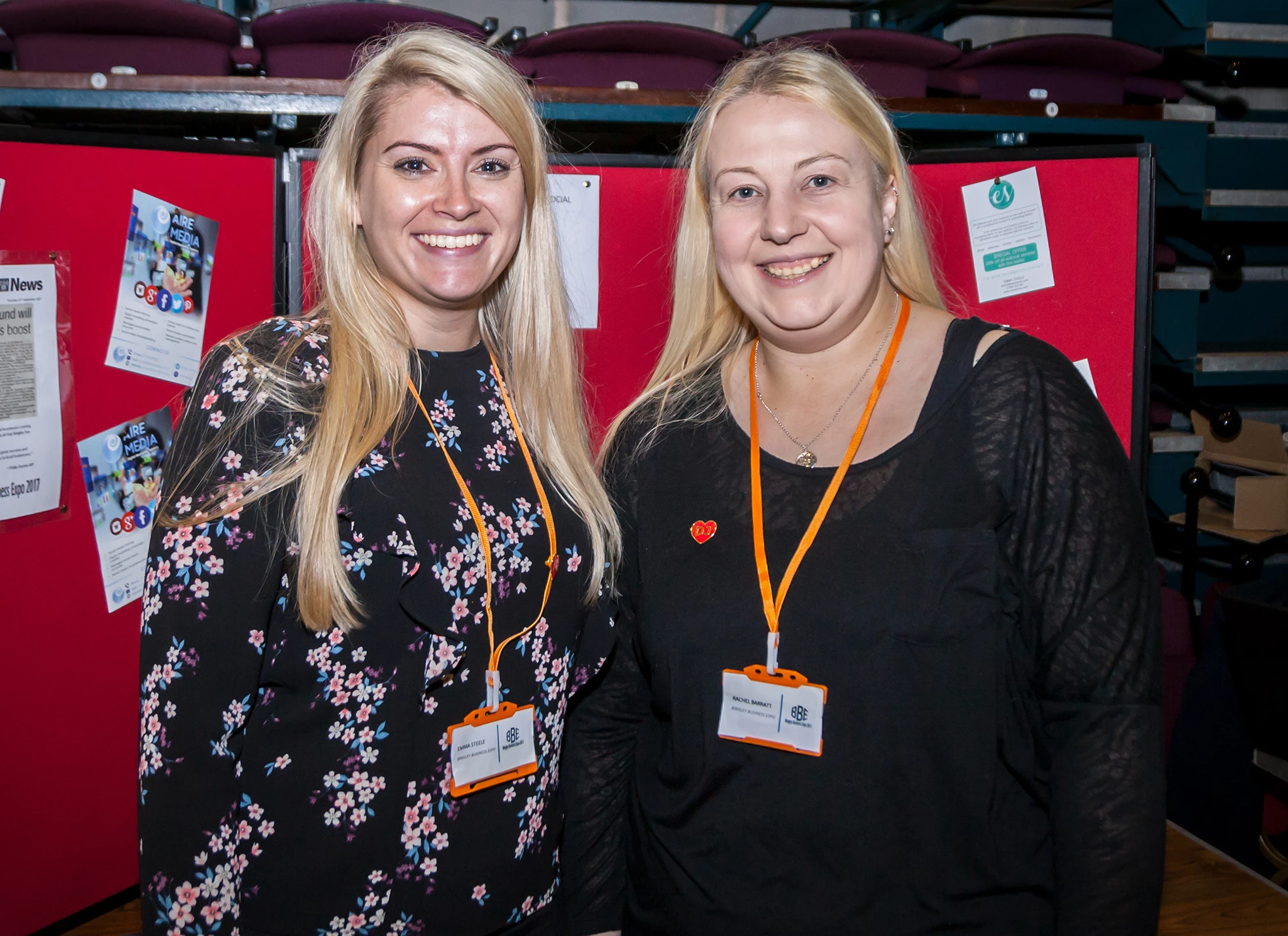 BBE 2018 organisers Emma Steele (left) and Rachel Barratt