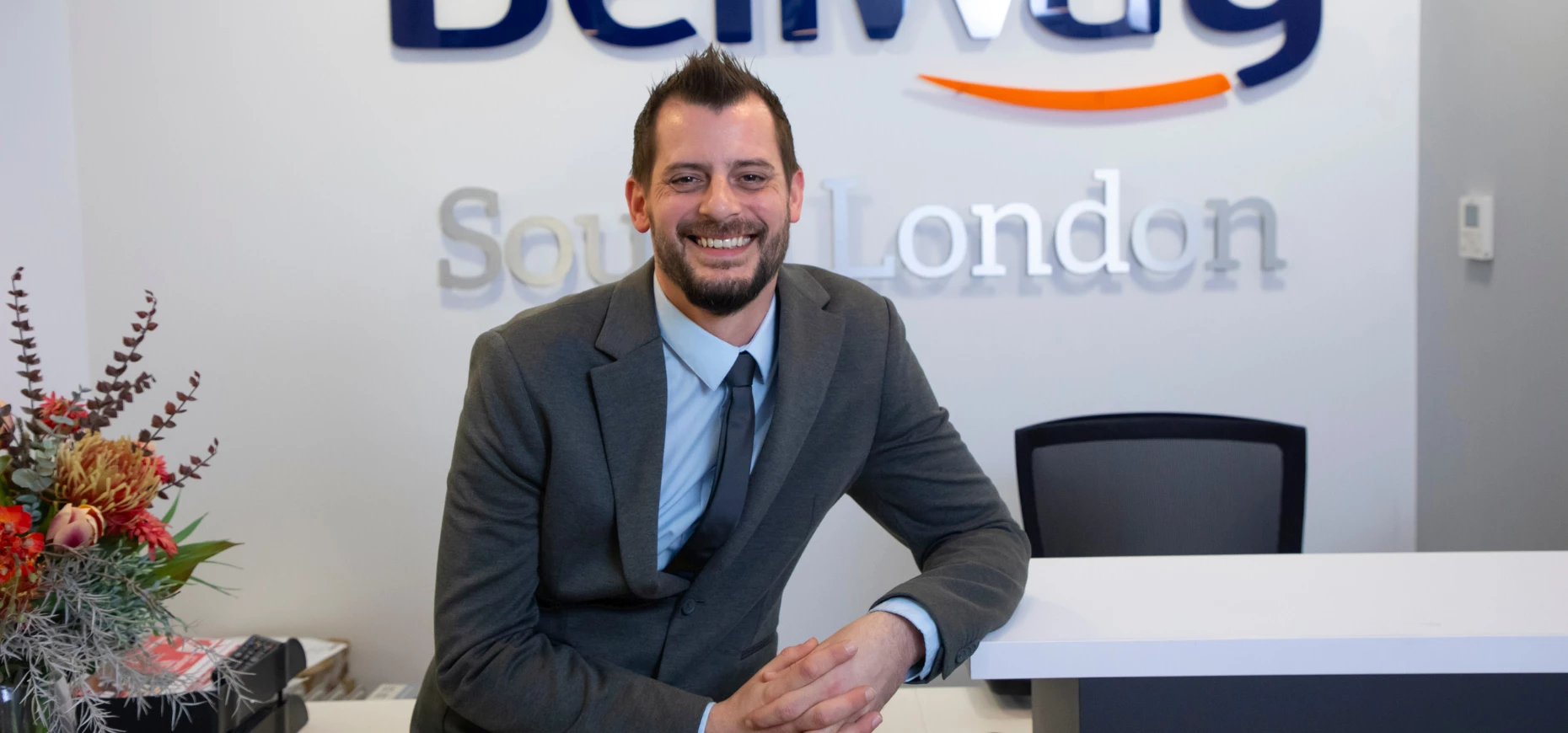 Ian Trindall, newly appointed sales manager for Bellway South London.