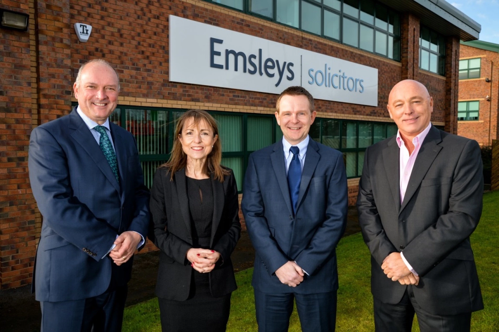 Director and Head of Personal Injury Andrew Greenwood, Head of Operations Rachel Walton, Director and Head of Conveyancing Alistair McKinlay, and Director Peter Watson.