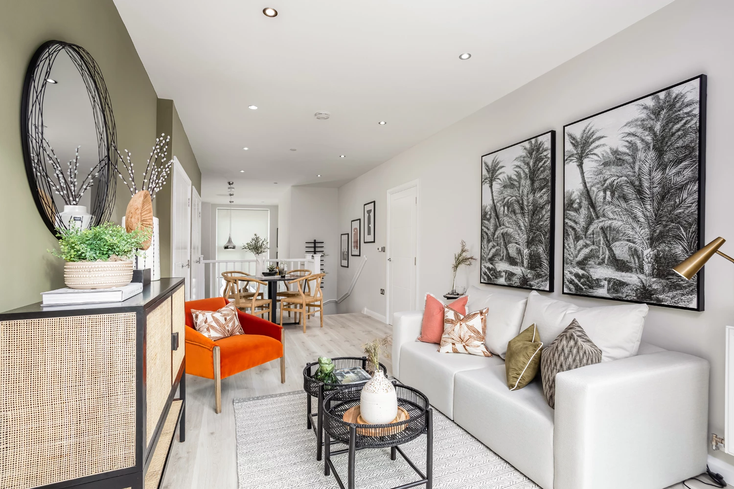 Barking Riverside show apartment, London.