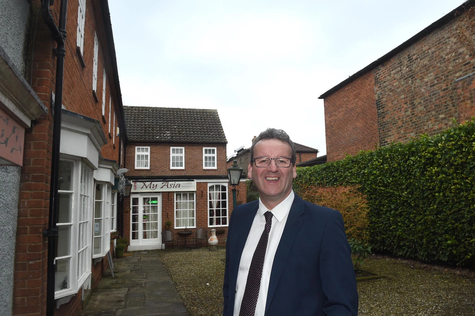 Mandale property head Joe Darragh has revealed plans to revitalise Northallerton town centre with the creation of a new shopping arcade at Regency Mews.