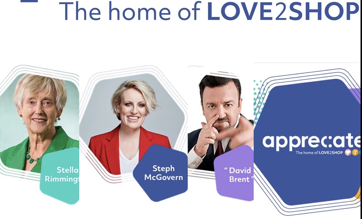 Key speakers at Love2shop rebrand launch