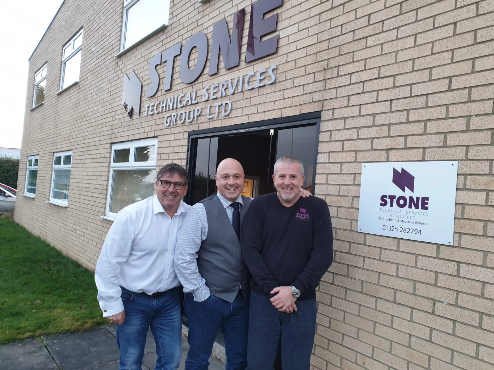 STS's new management team- Dave Stone, Richard Pavlou and Grahame Stone