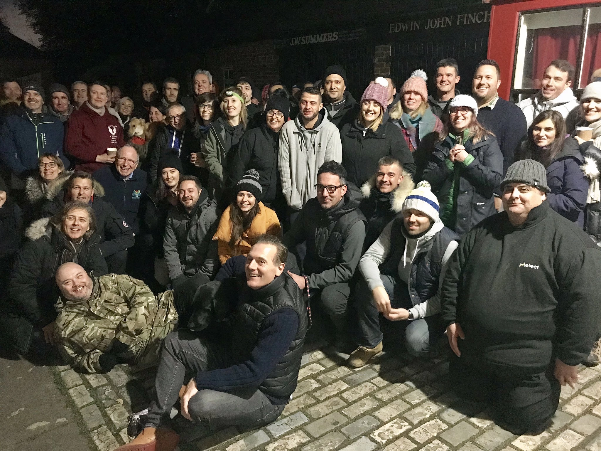 Middlesbrough’s business leaders taking part in the 2019 Sleepout event