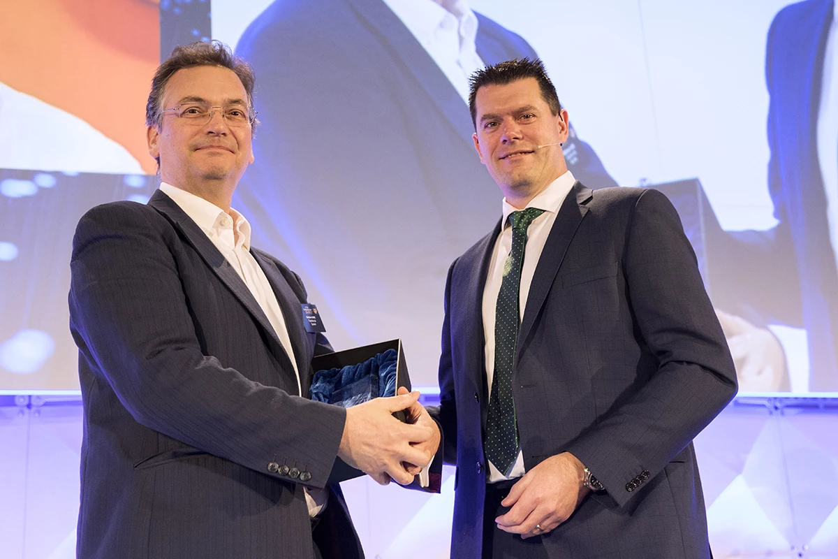 Matthew Hare has been presented the FTTH Council Europe’s ‘Individual Award’