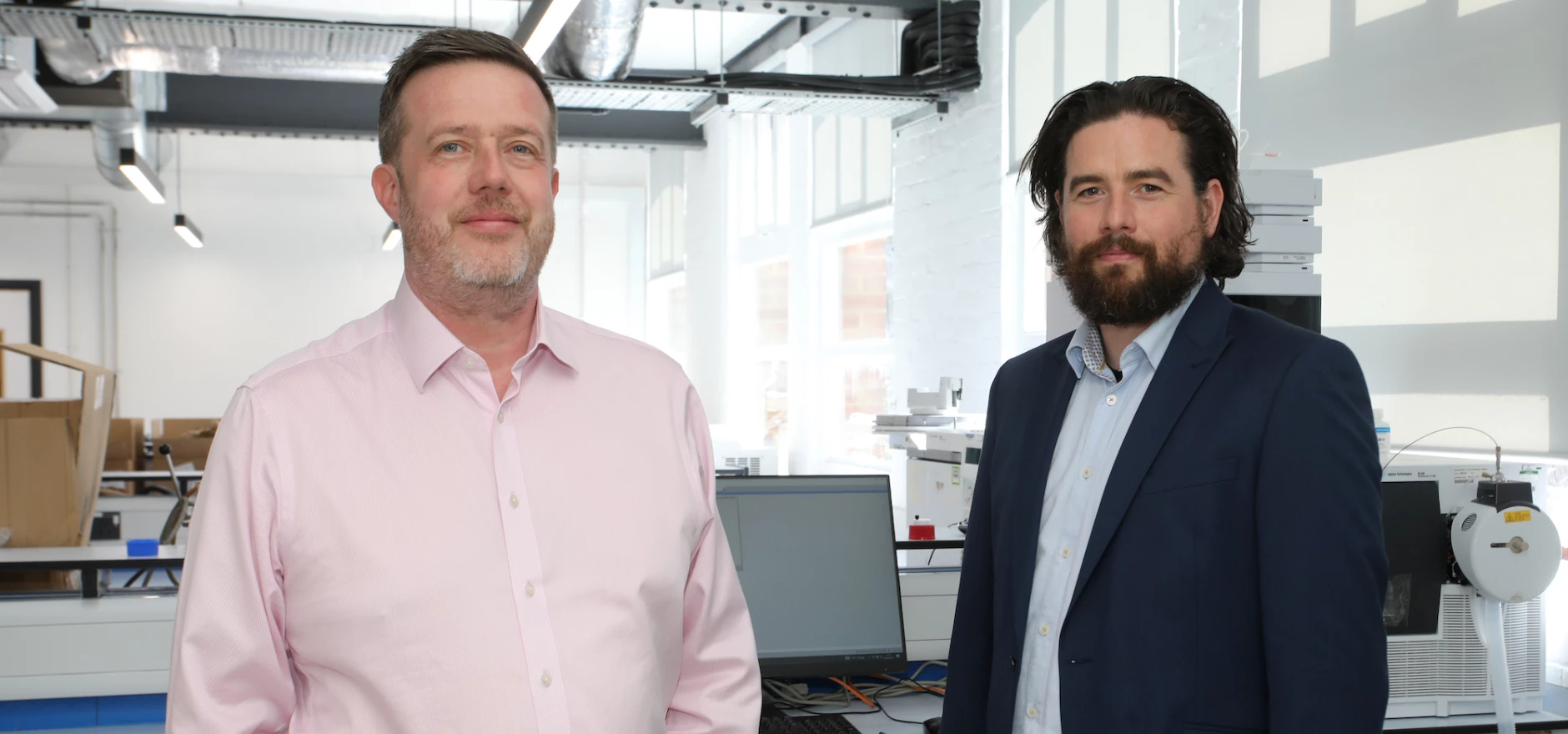 Aelius Biotech 1 l-r Chris McCourt Peter Chater.JPG