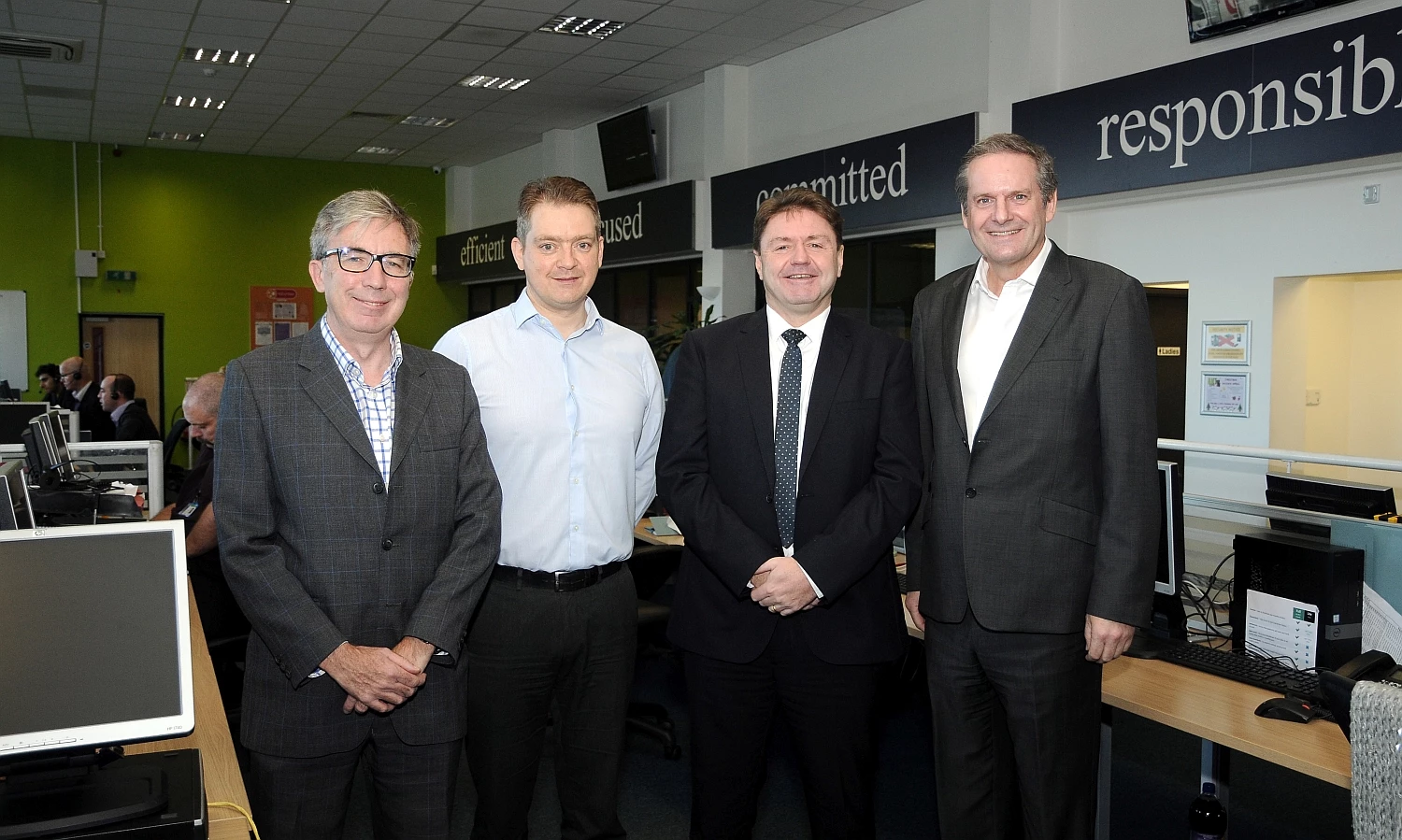 Mark Wilcockson, Senior Management, British Business Bank; Richard Wilson, Management Accountant, ANT Marketing; Tim Daniels, Investment Manager, Finance For Enterprise; Anthony Hinchcliffe, Founder and CEO, ANT Marketing