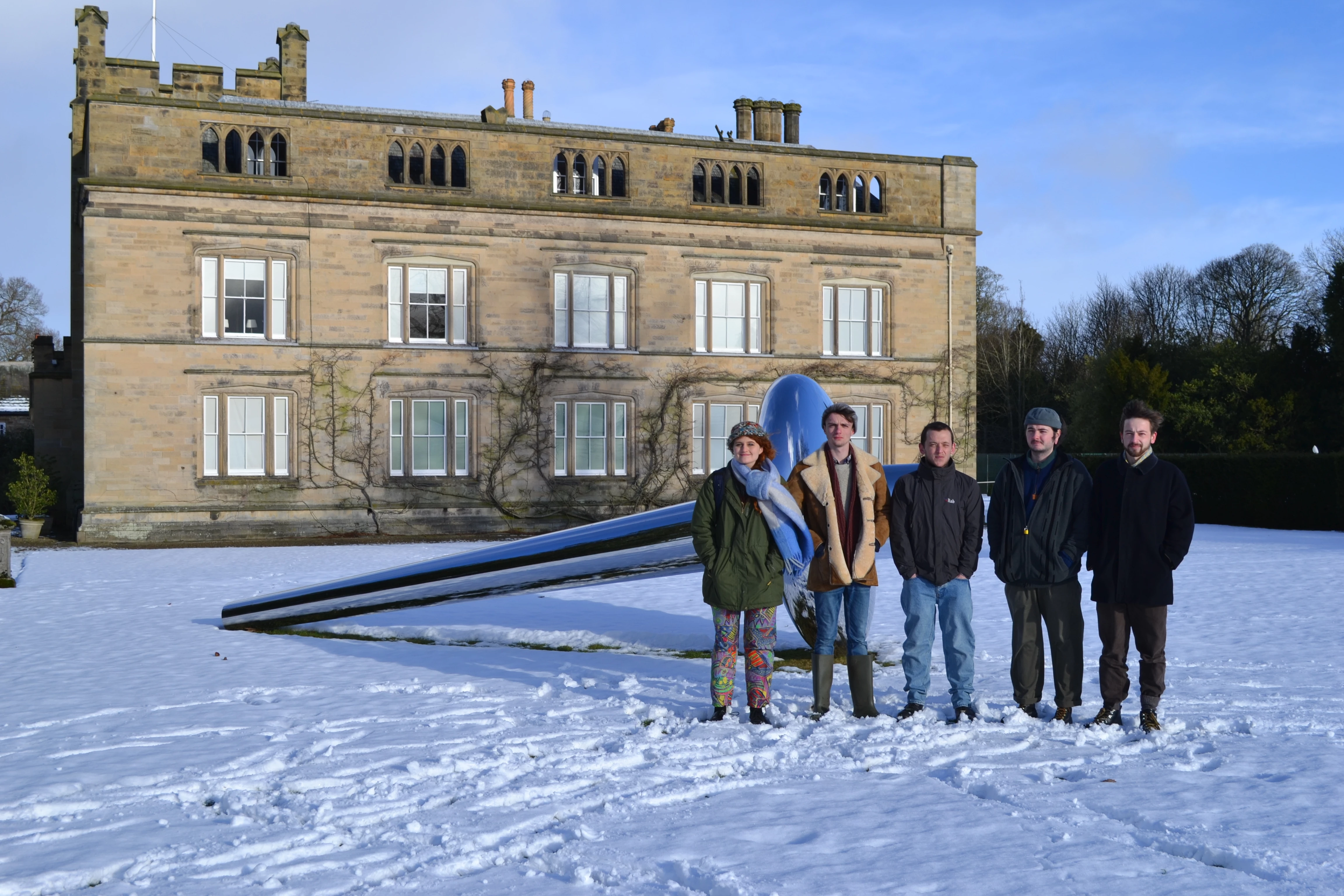 Some of the shortlisted applicants for Gillian Dickinson Trust Young Sculptor of the Year Award