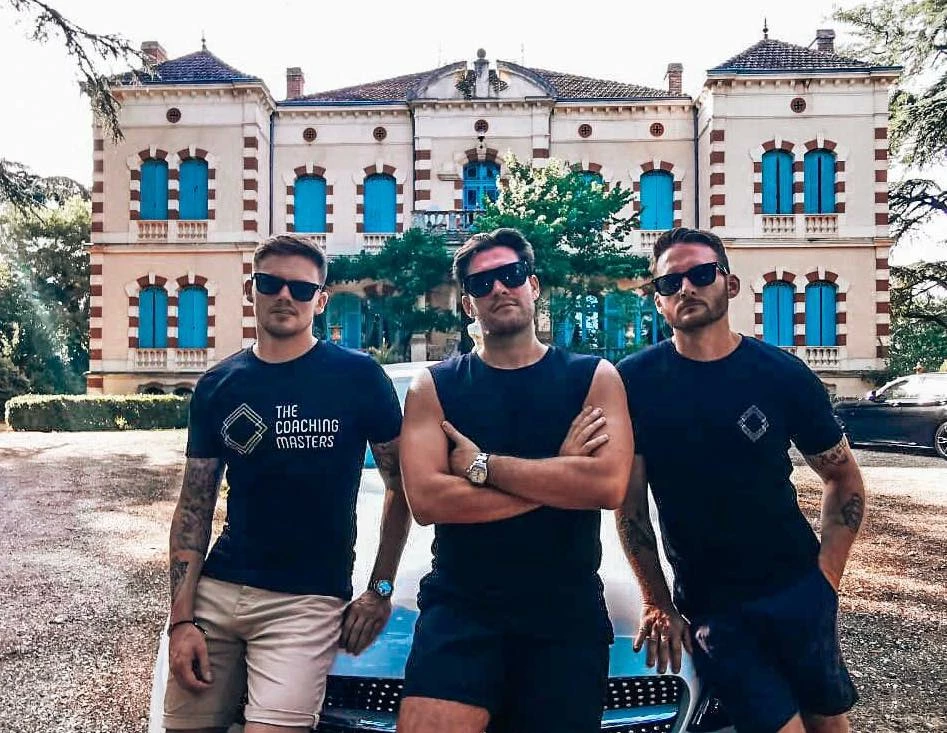 Lewis, Jonny and Liam living their dream life in France