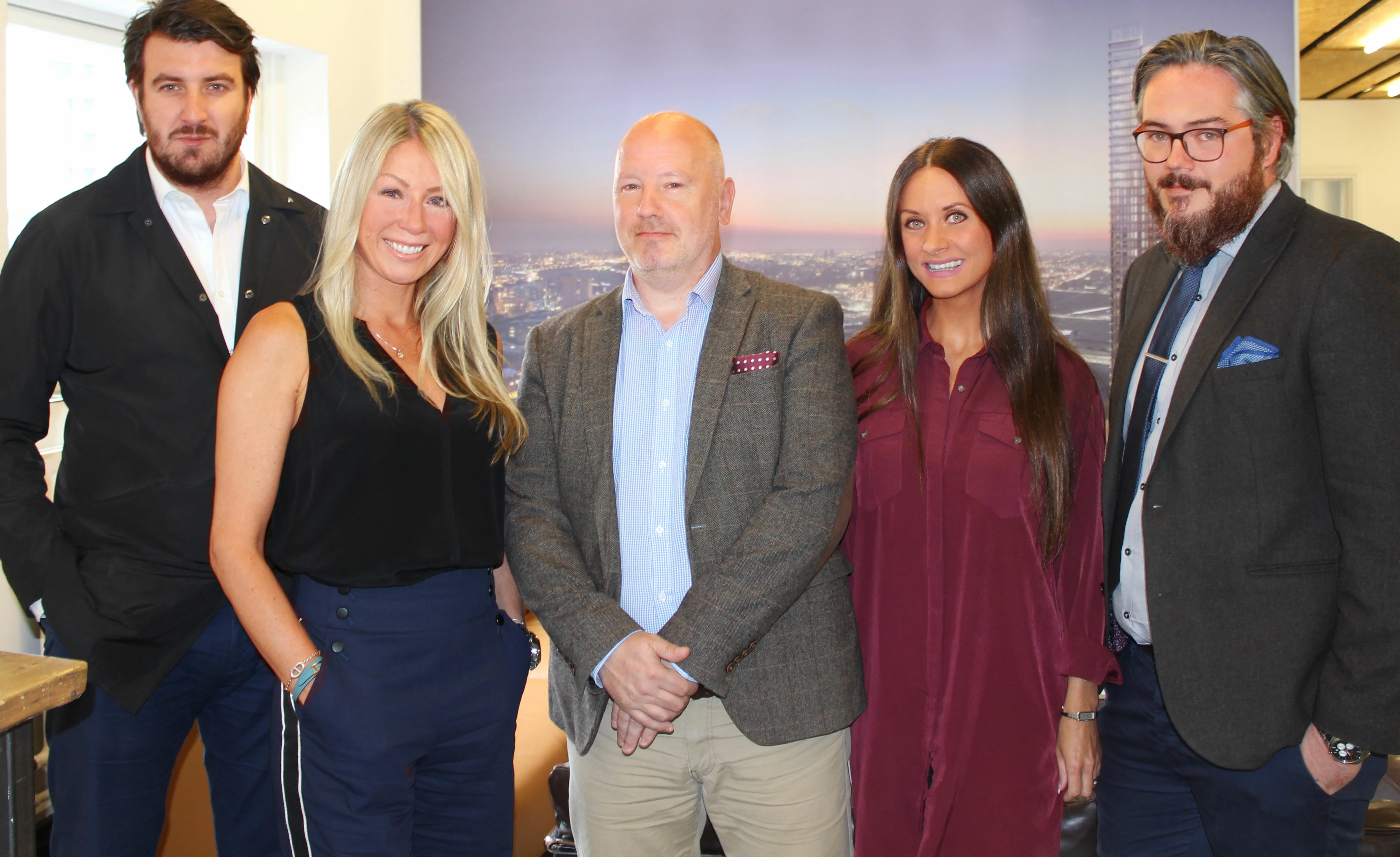 Alex Bell, Lisa Morton, Adam Moss, Caroline Aspinall, Sam Hughes