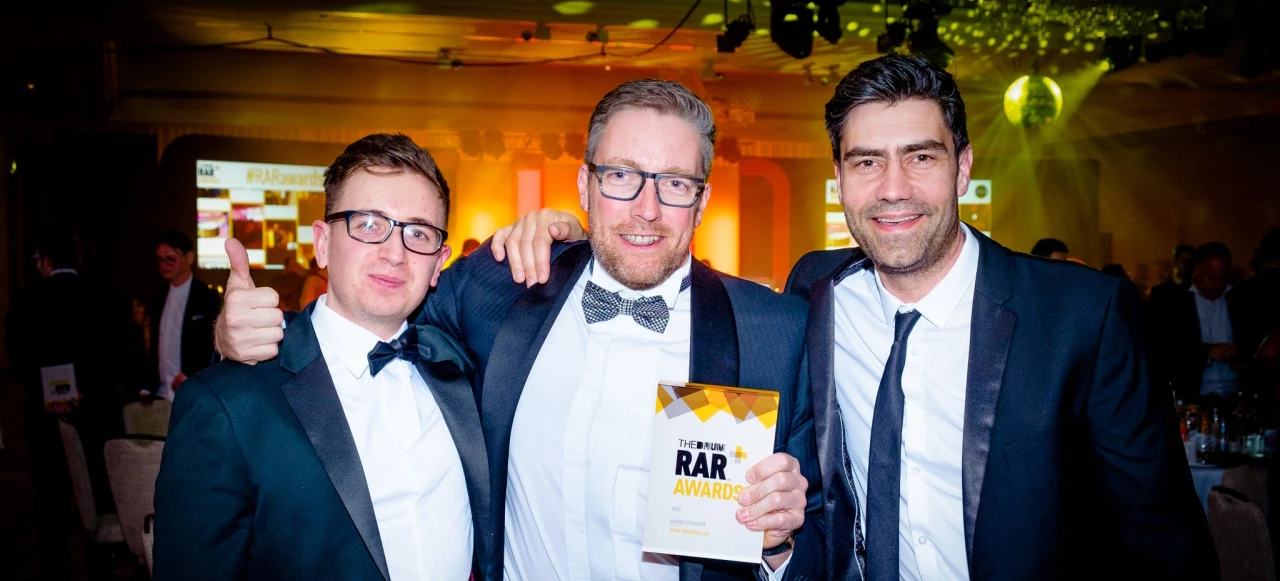 (L-R) Vivid Creative’s James Ayliff, Gerry Arcari and Jon Dickins