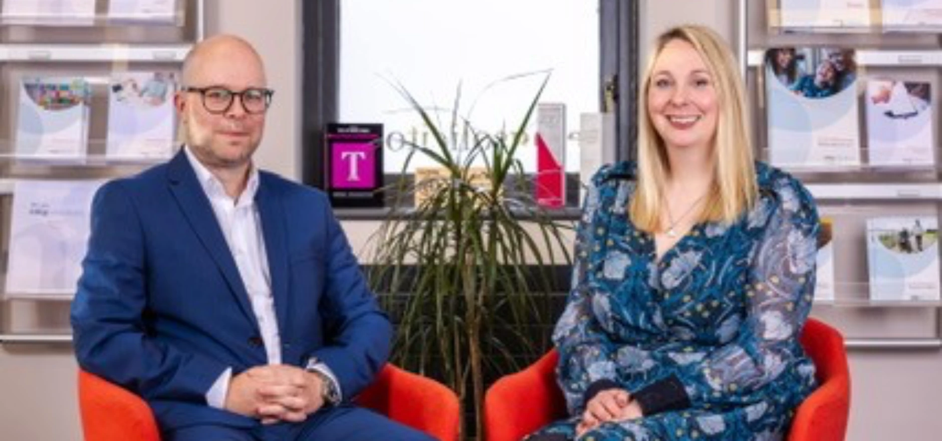 EMG Solicitors' Richard Swinbank and Samantha Edward