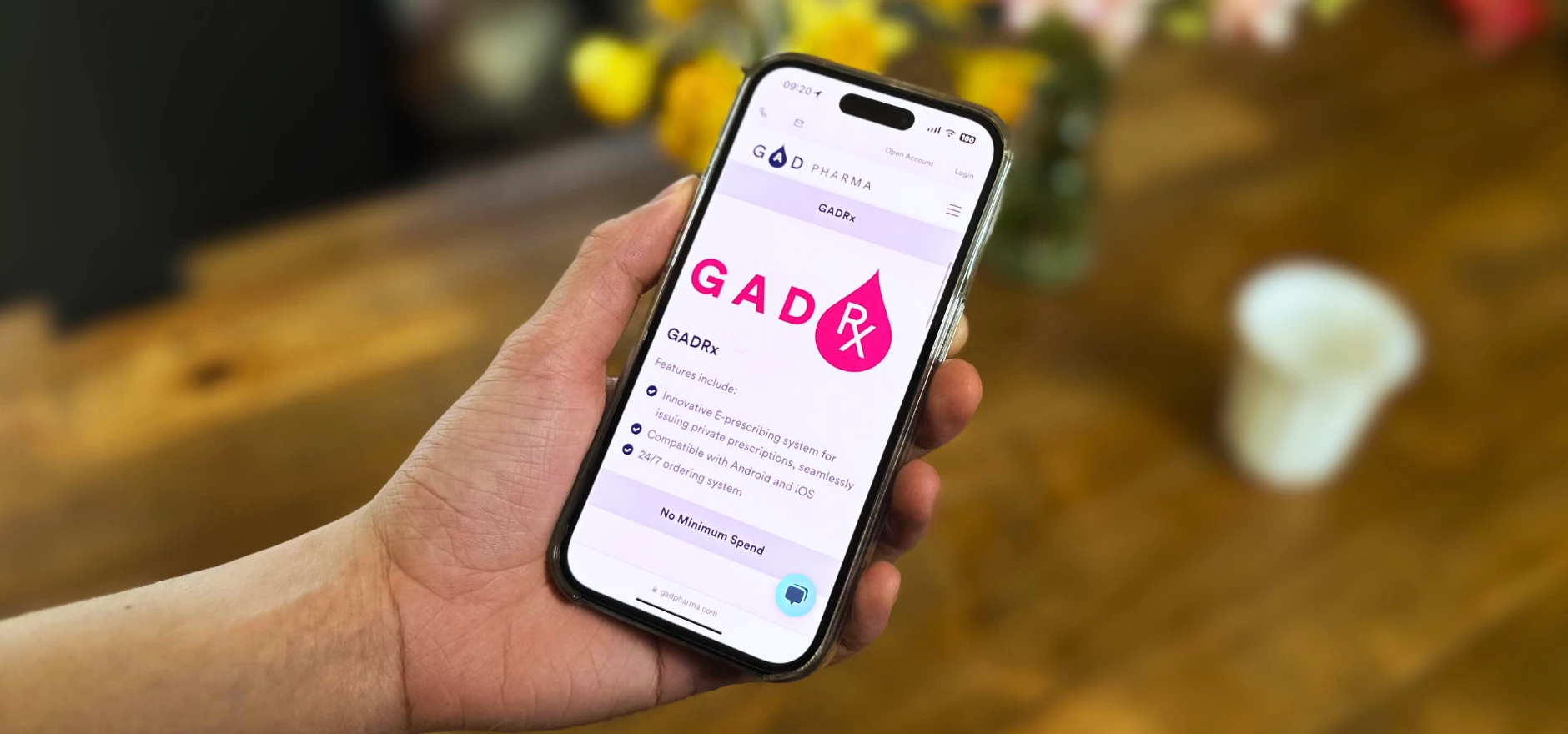 GAD Pharma's new GADRx Digital Perscribing System 