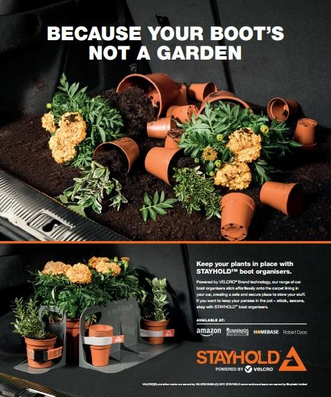 Stayhole 'Because your boot's not a garden'