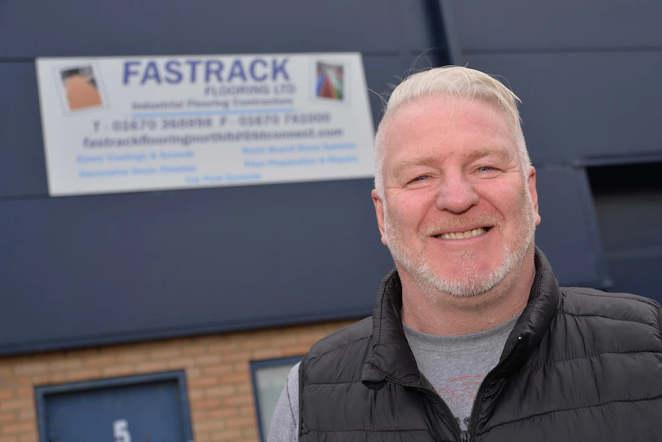 Alan Rutherford of Fastrack Flooring 