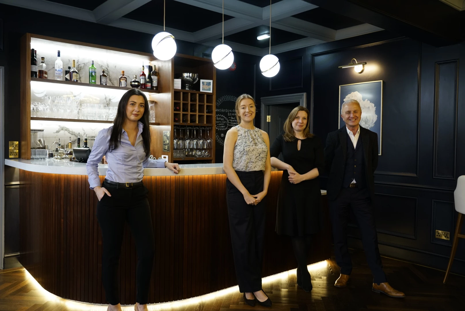Amy Byram, founder of Empire House; Ellie Hirst, private client solicitor; Sarah Power, partner and head of family law; Howard Willis, partner; all of Chadwick Lawrence