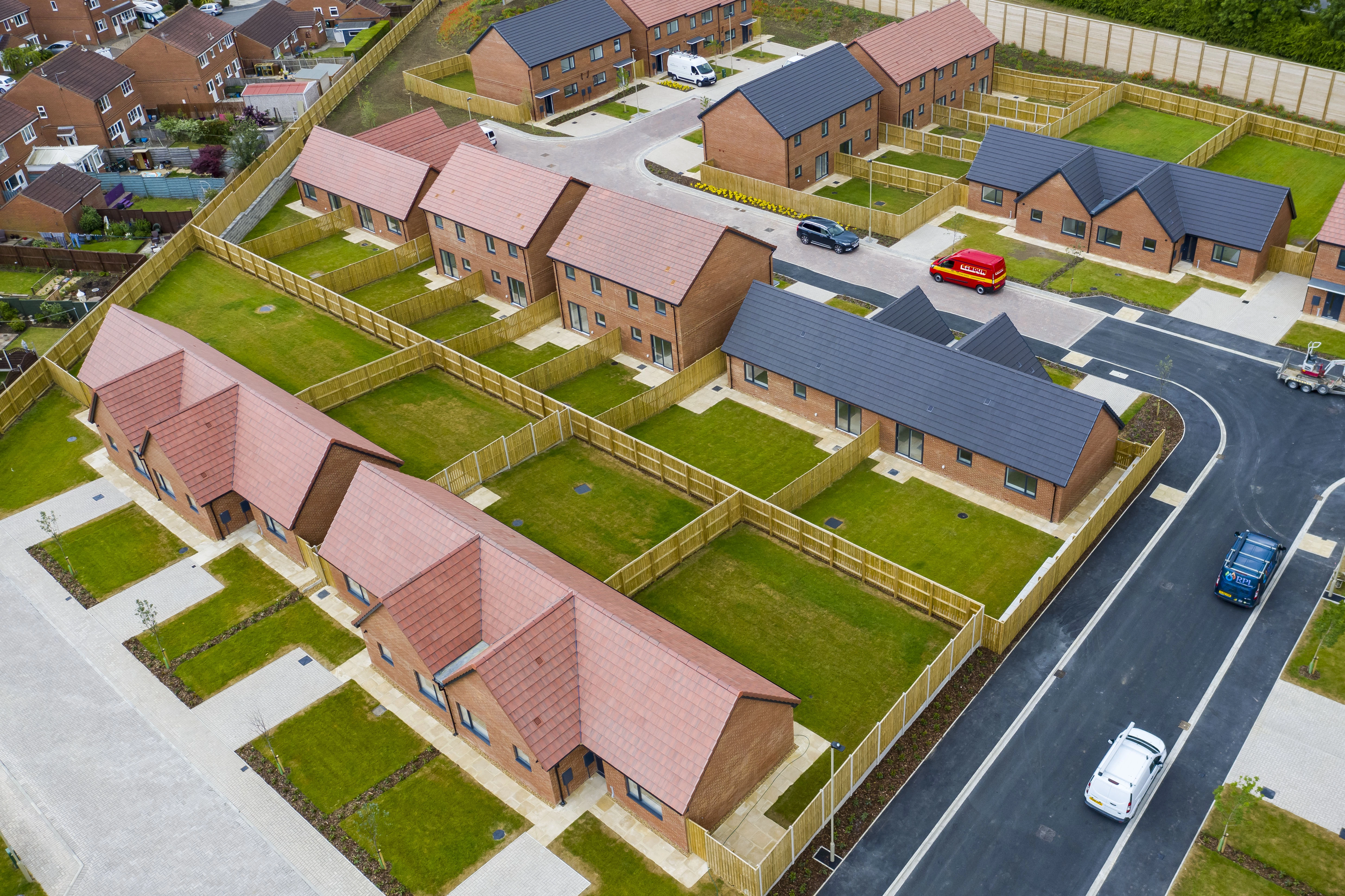 CGI of Malton development, Broadacres Housing Association