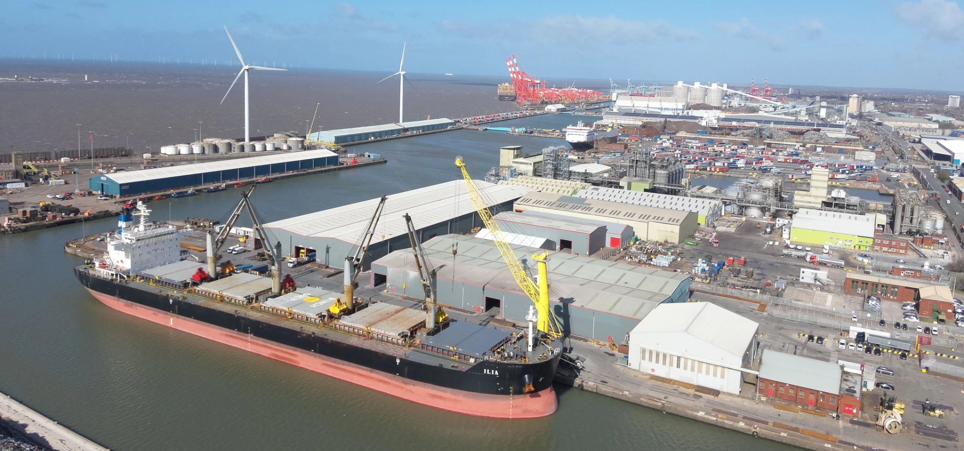 Port of Liverpool has hailed record steel imports