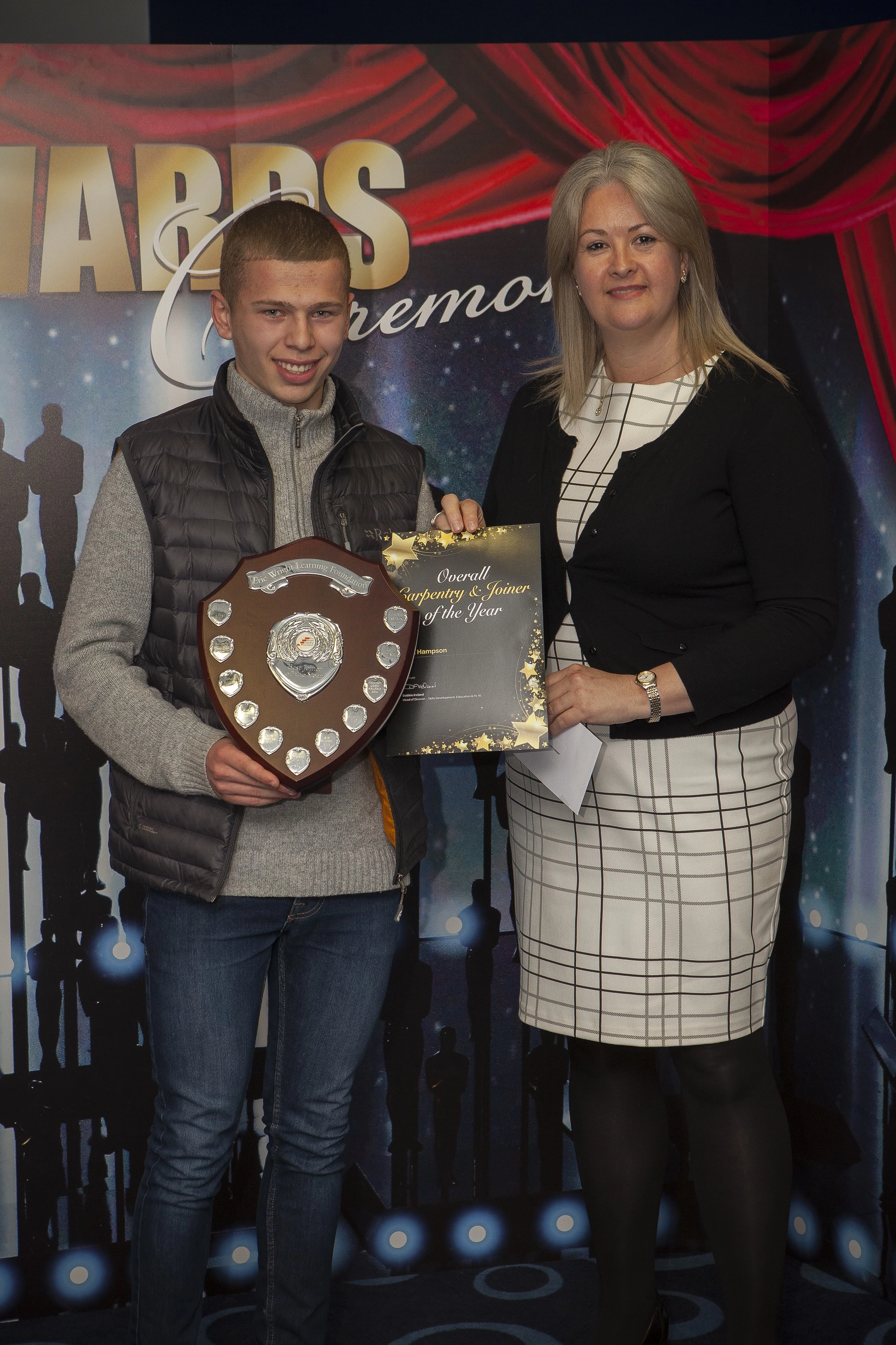 Winner Jack Hamson, Carpentry and Joiner of the Year