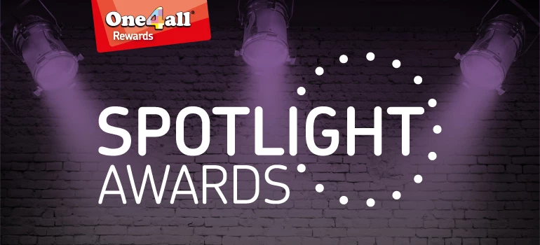 One4All Spotlight Awards banner