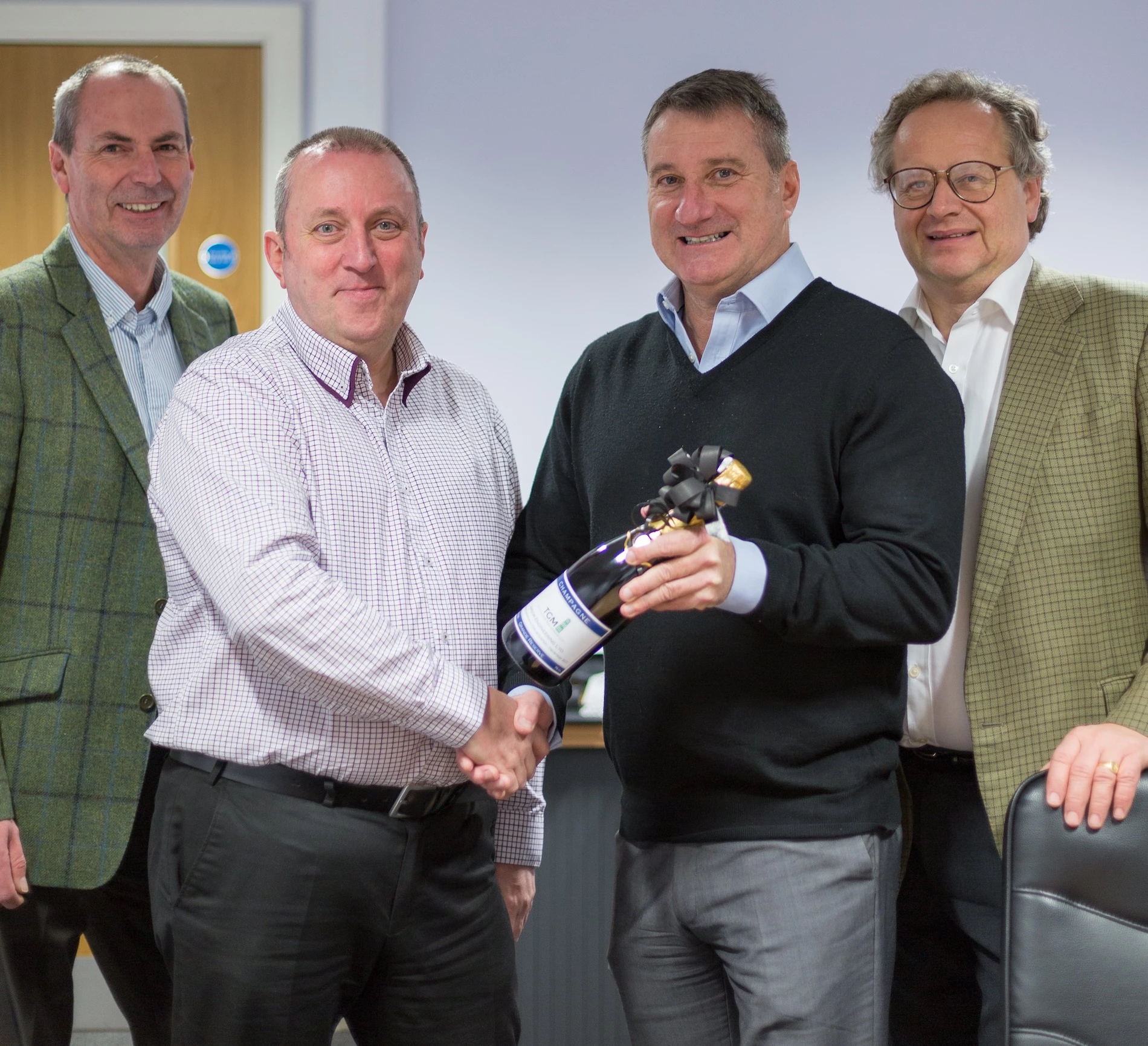 Jon Frewin, Dave Scholefield, Ian Rodger and Rupert Harrison
