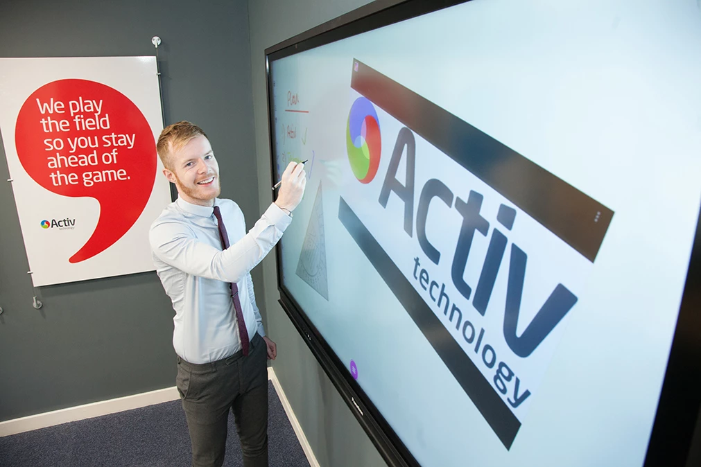 Business development manager at Activ Technology, Daniel Gavin