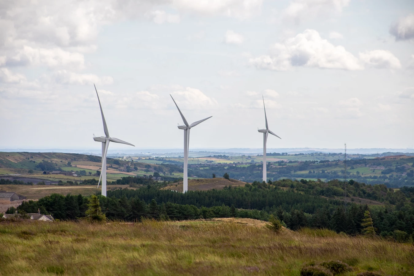 Banks Renewables' Hazlehead Wind Farm near Barnsley