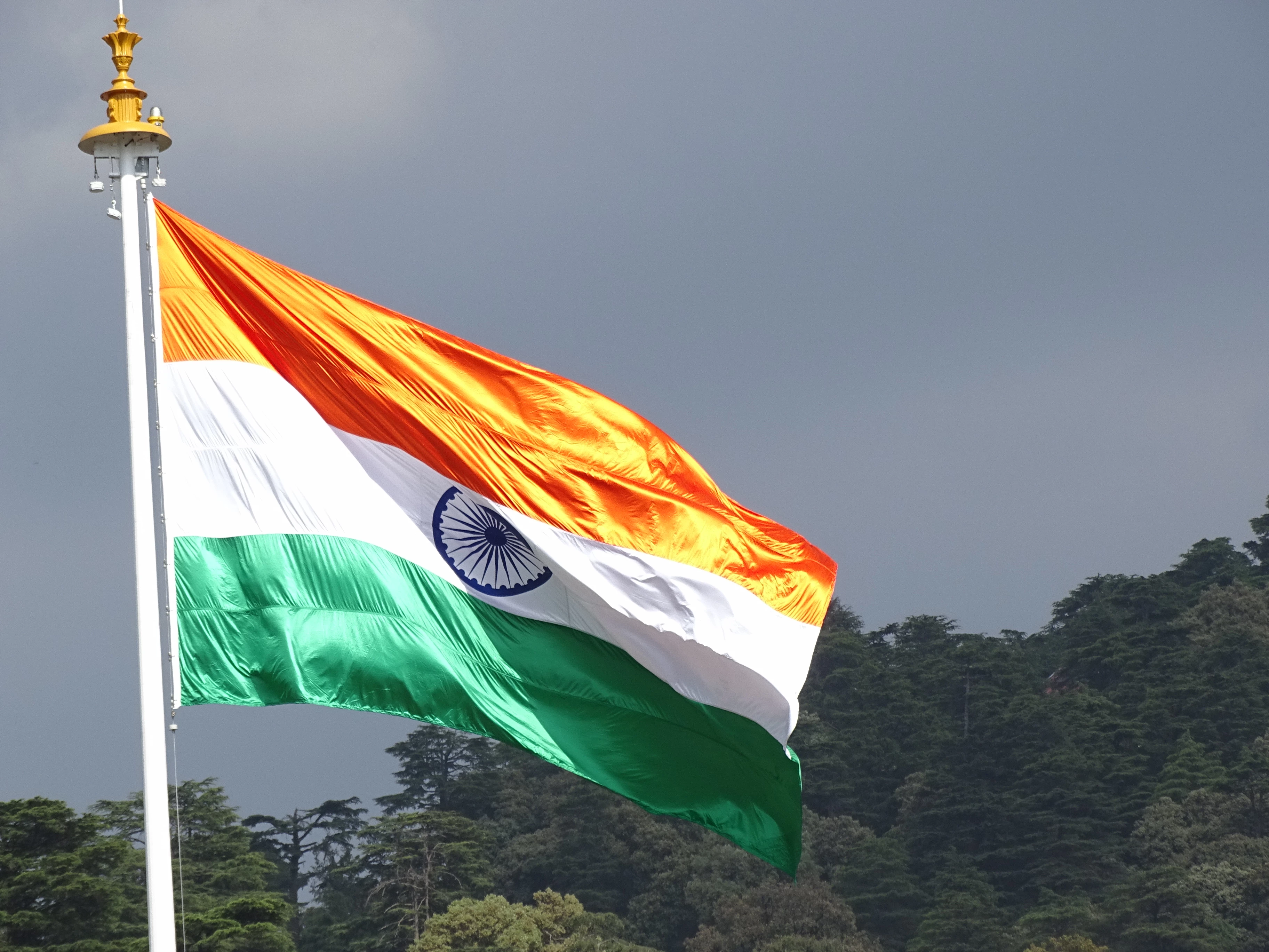 Indian Flag - The Mall - Shimla - Himachal Pradesh - India