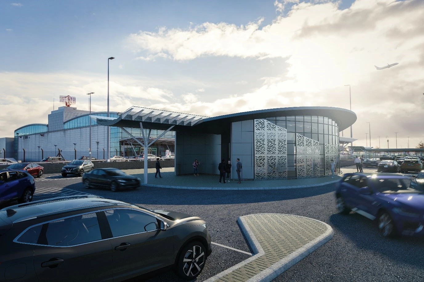 Newcastle Airport car park